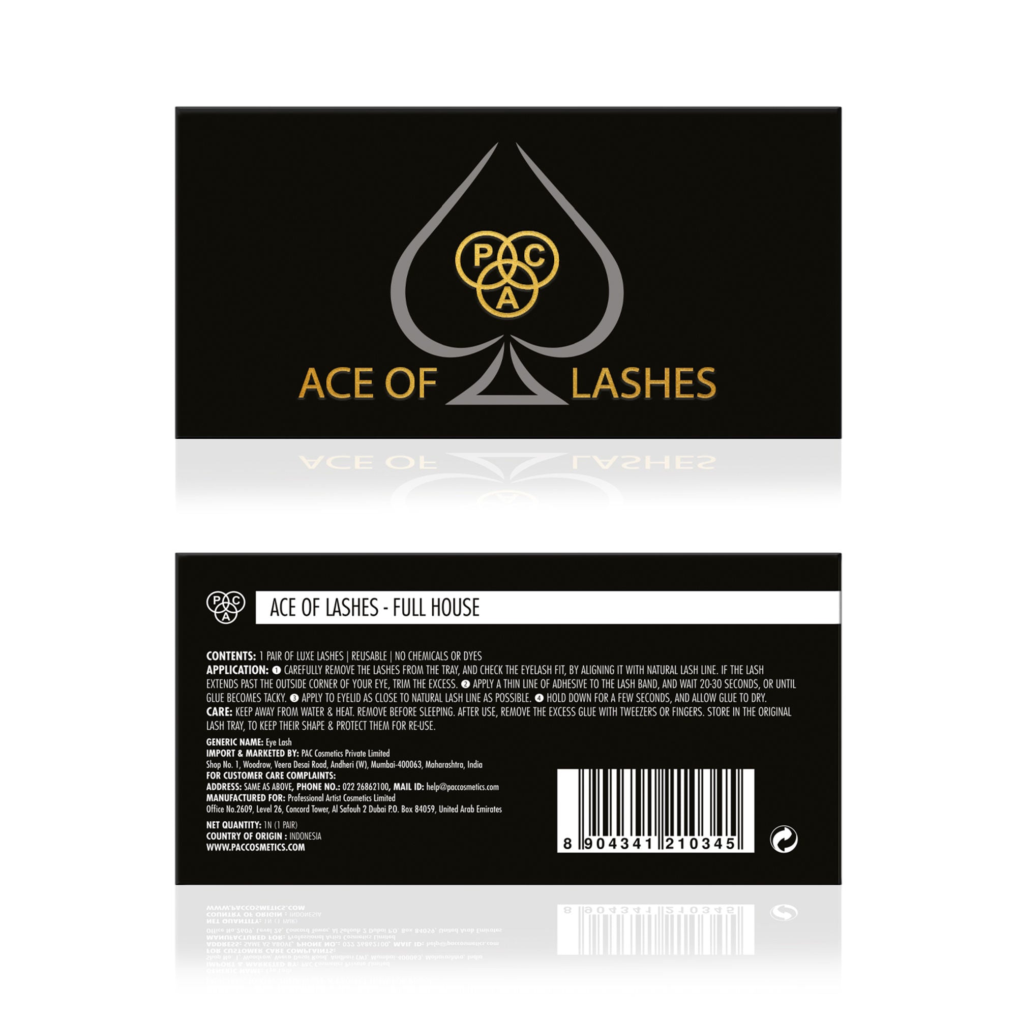PAC Studio Ace Of Lashes - Full House