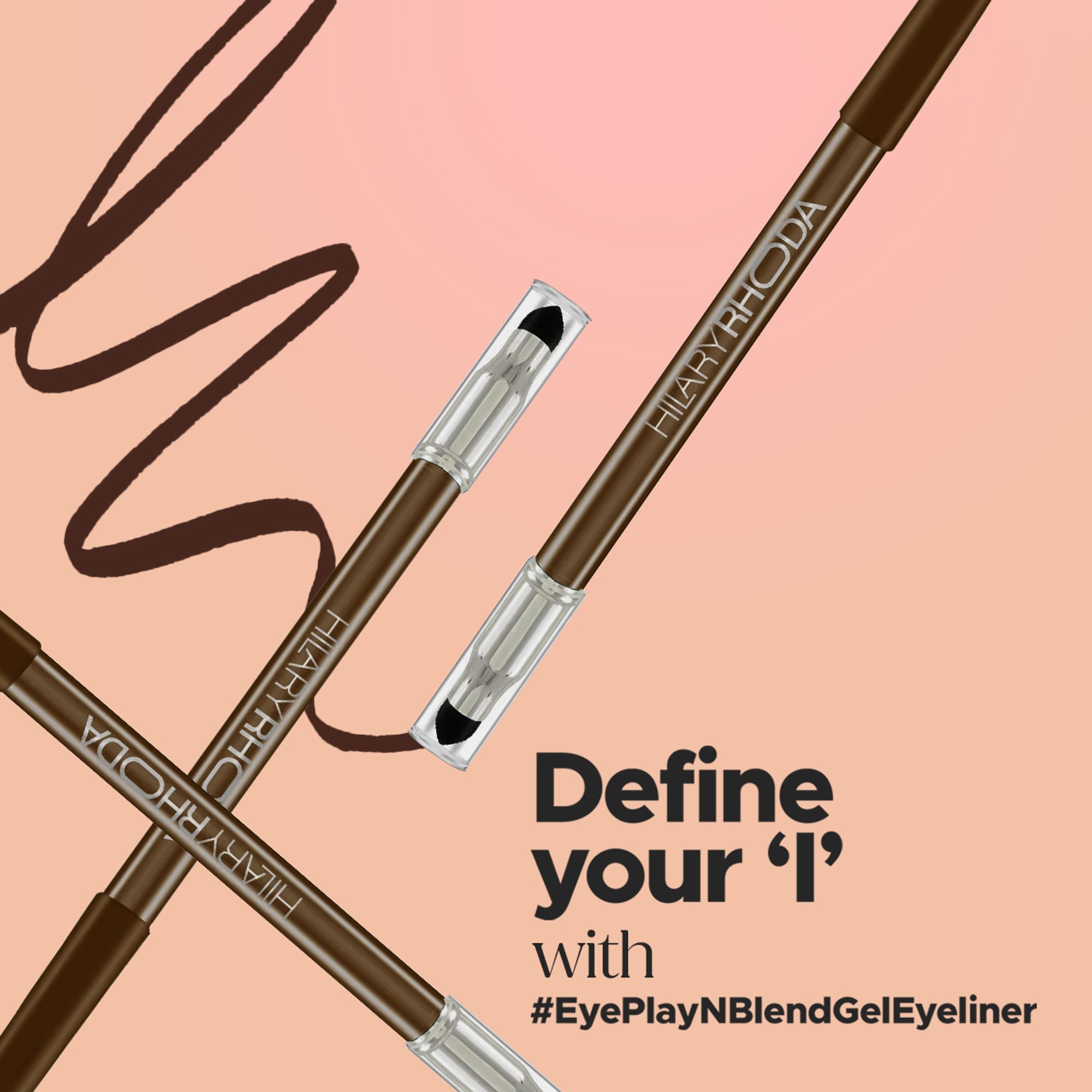 Hilary Rhoda Play N Blend Gel Eyeliner - My Brownie 10