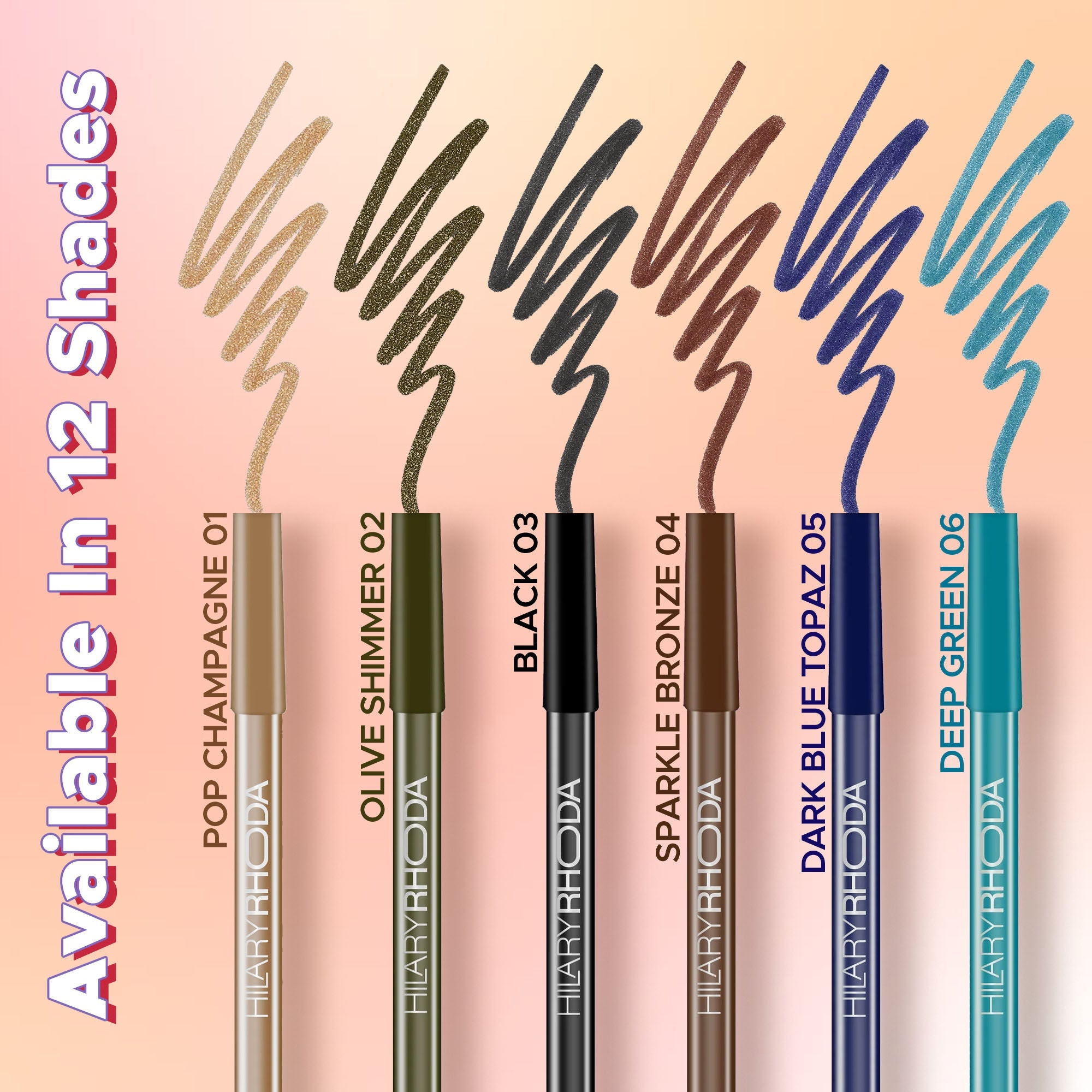 Hilary Rhoda Play N Blend Gel Eyeliner - Purple Drama 12