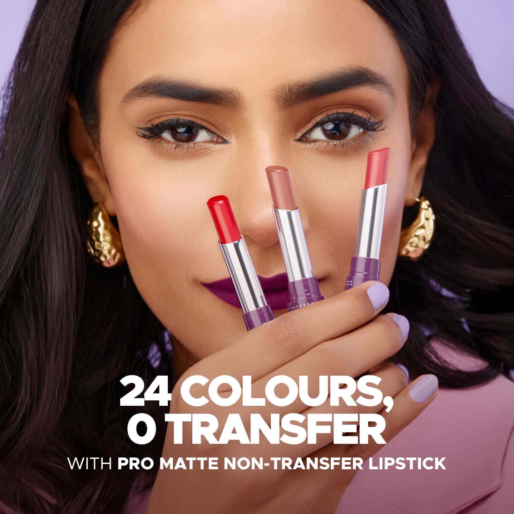 Hilary Rhoda Pro Matte Non-Transfer Waterproof Lipstick - Wild Orchid 09