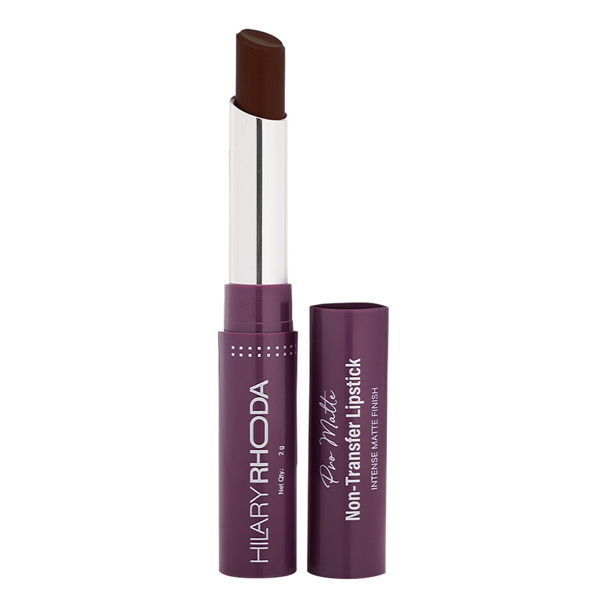 Hilary Rhoda Pro Matte Non-Transfer Waterproof Lipstick - Dark Brown 13