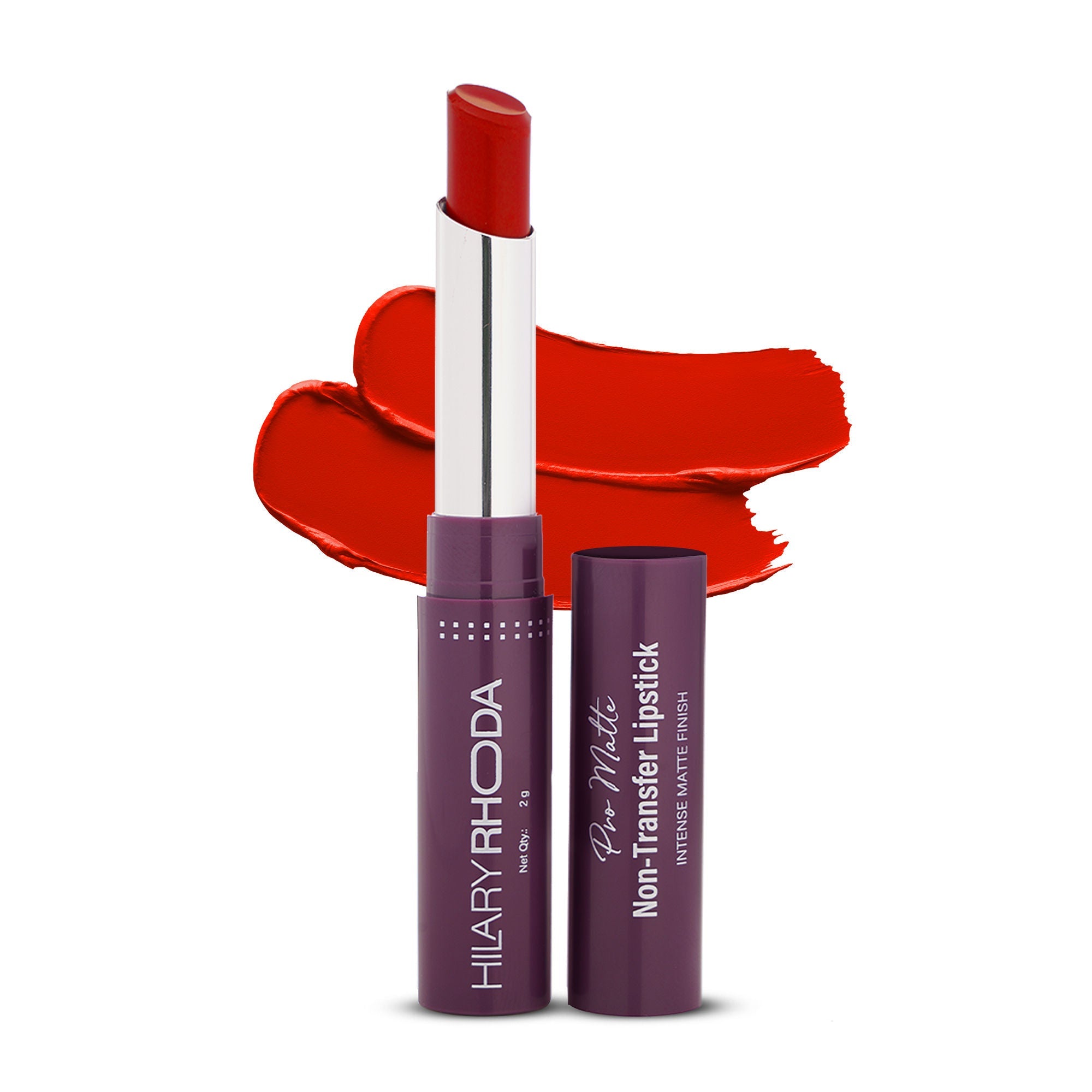 Hilary Rhoda Pro Matte Non-Transfer Waterproof Lipstick - Red Blooming 21