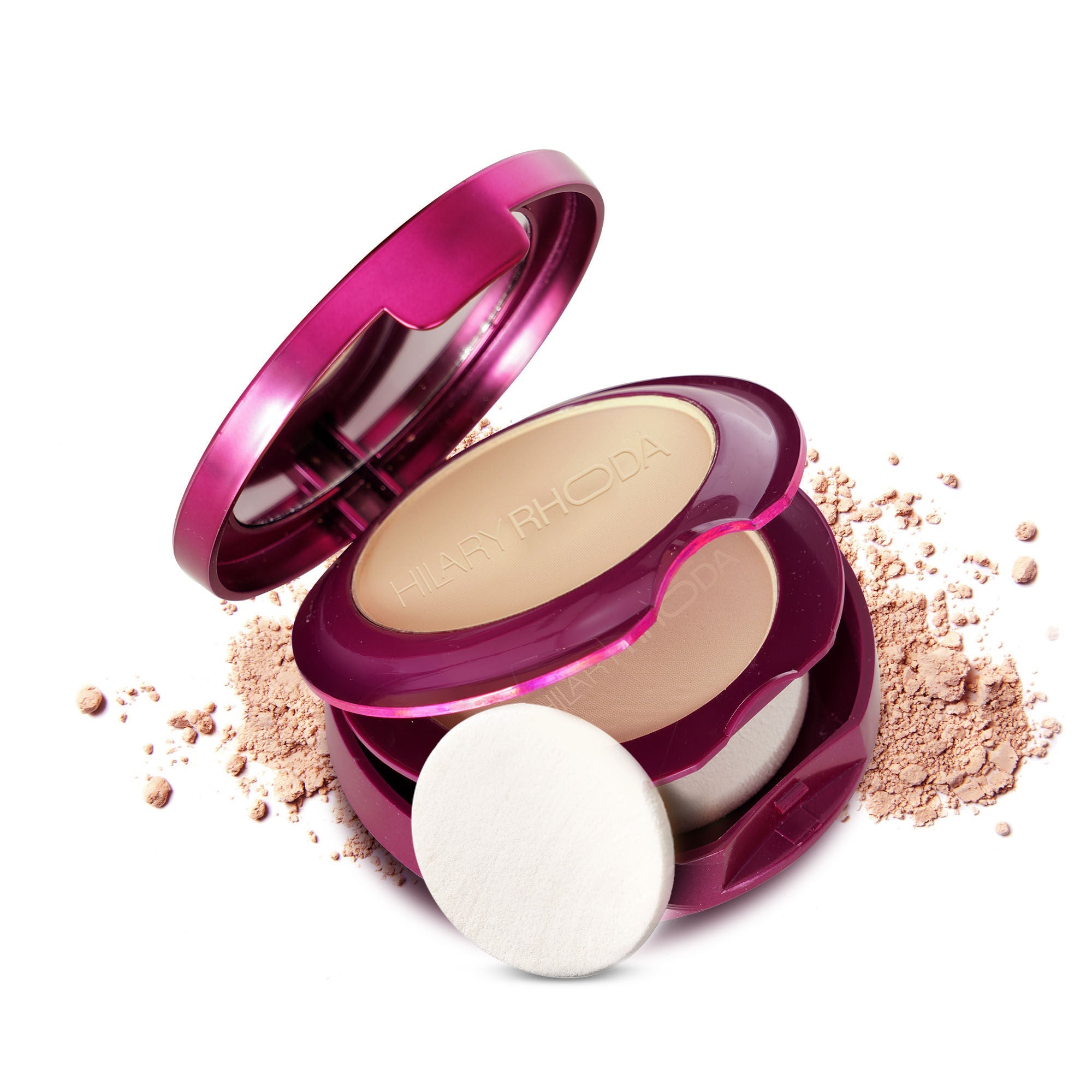 Hilary Rhoda HD High-Definition Matte Pressed Powder - Natural 02
