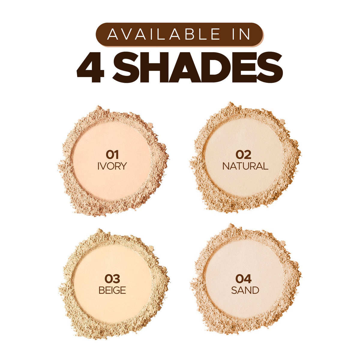 Hilary Rhoda HD High-Definition Matte Pressed Powder - Buff Beige 03