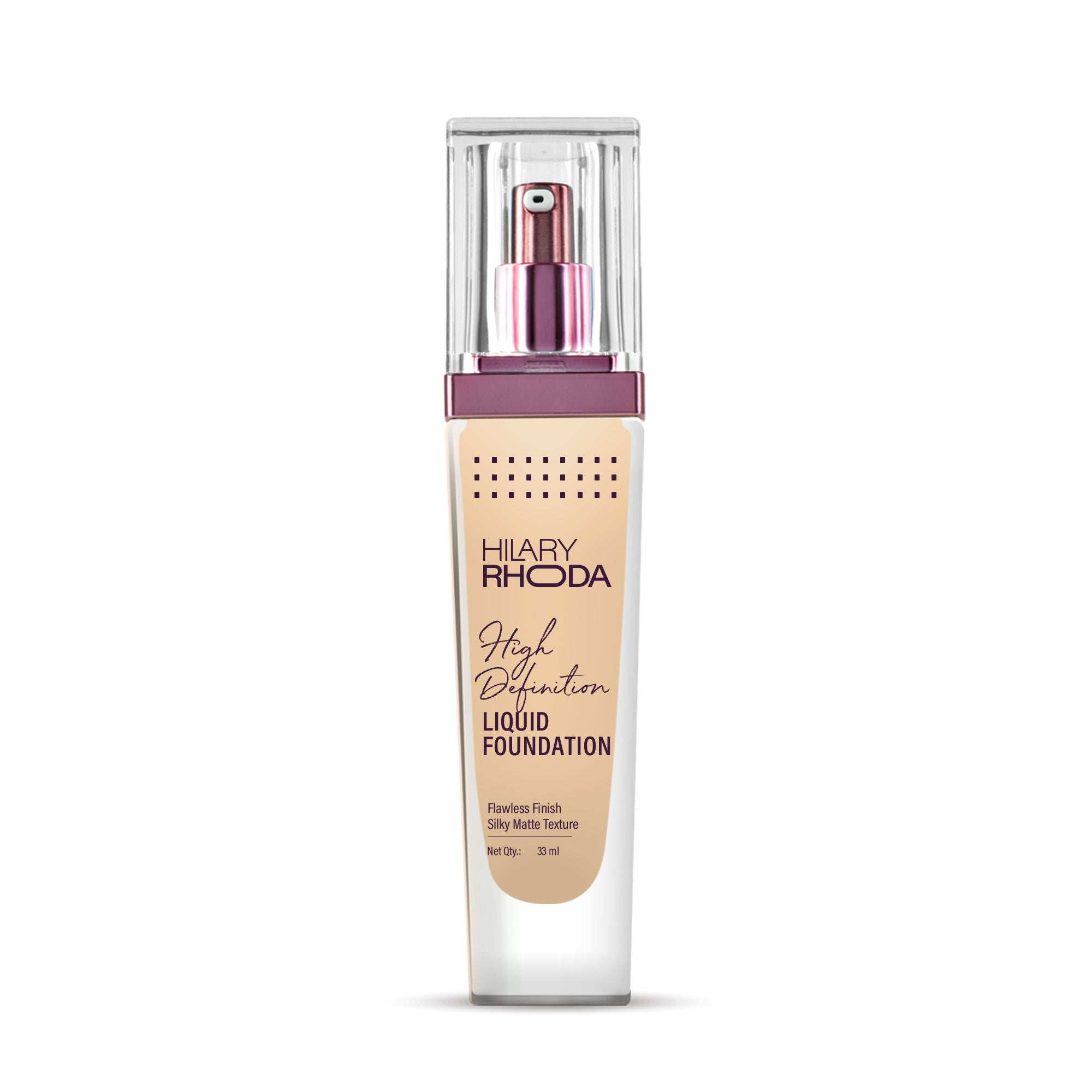 Hilary Rhoda Liquid High Definition Matte Foundation - Natural Beige 03