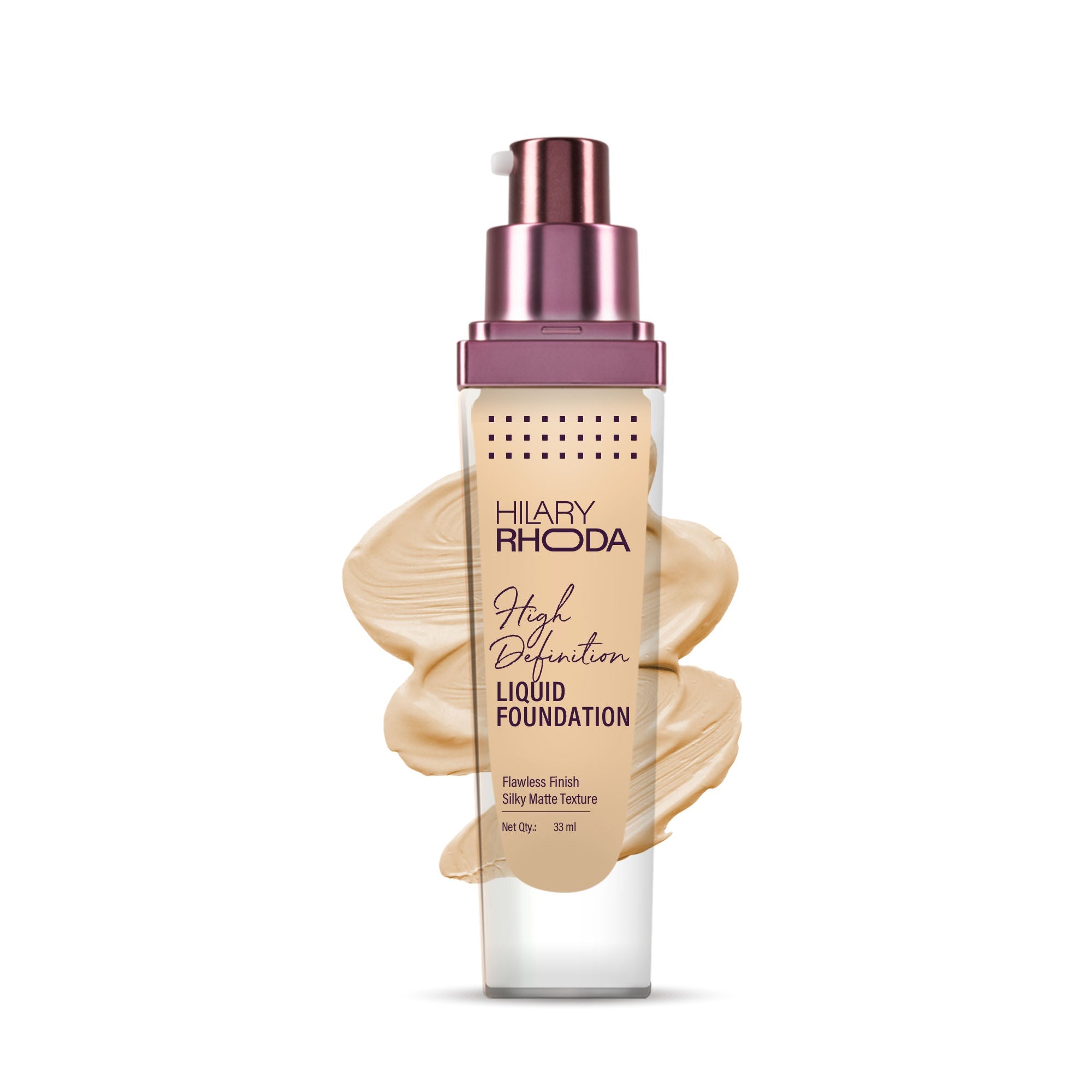 Hilary Rhoda Liquid High Definition Matte Foundation - Natural Beige 03