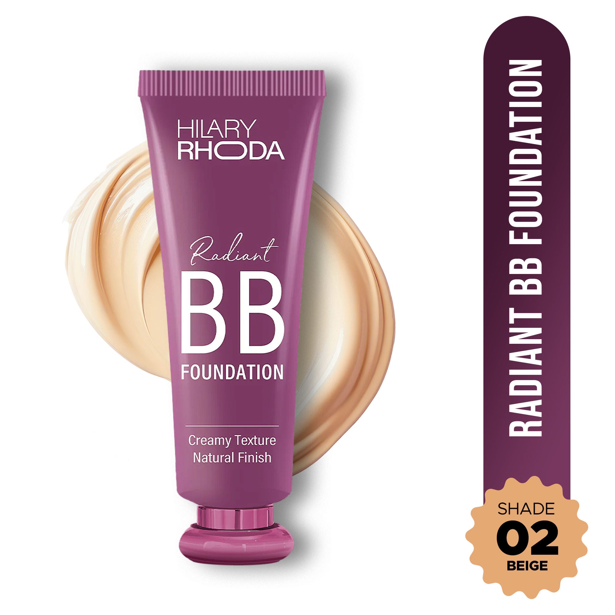 Hilary Rhoda Radiant Bb Foundation - Beige 02