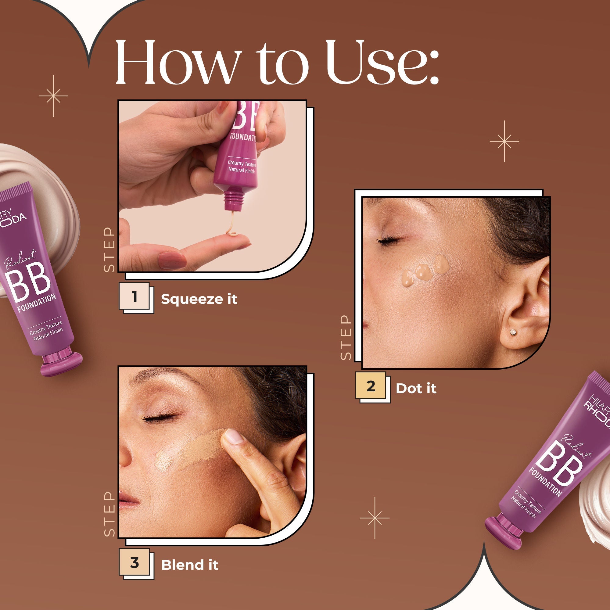 Hilary Rhoda Radiant Bb Foundation - Beige 02