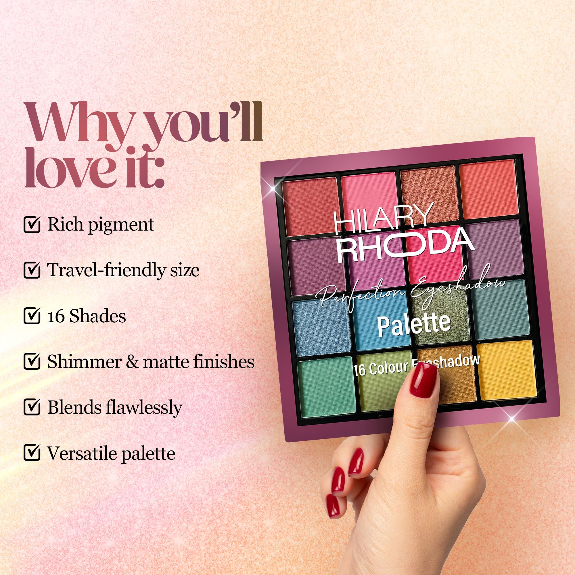 Hilary Rhoda Perfection Eyeshadow Palette - 2