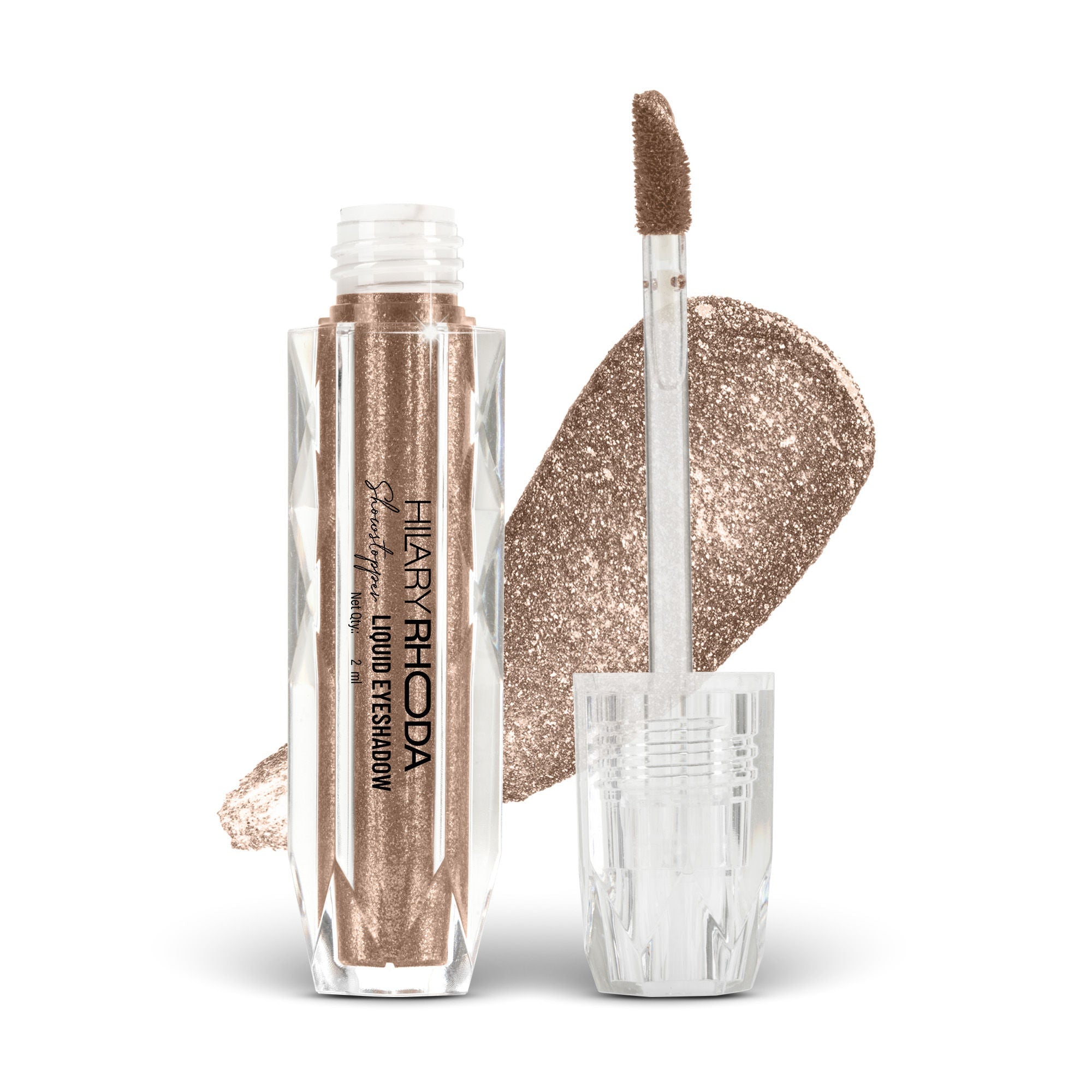 Hilary Rhoda Showstopper Liquid Eyeshadow - Oxidised Silver 04