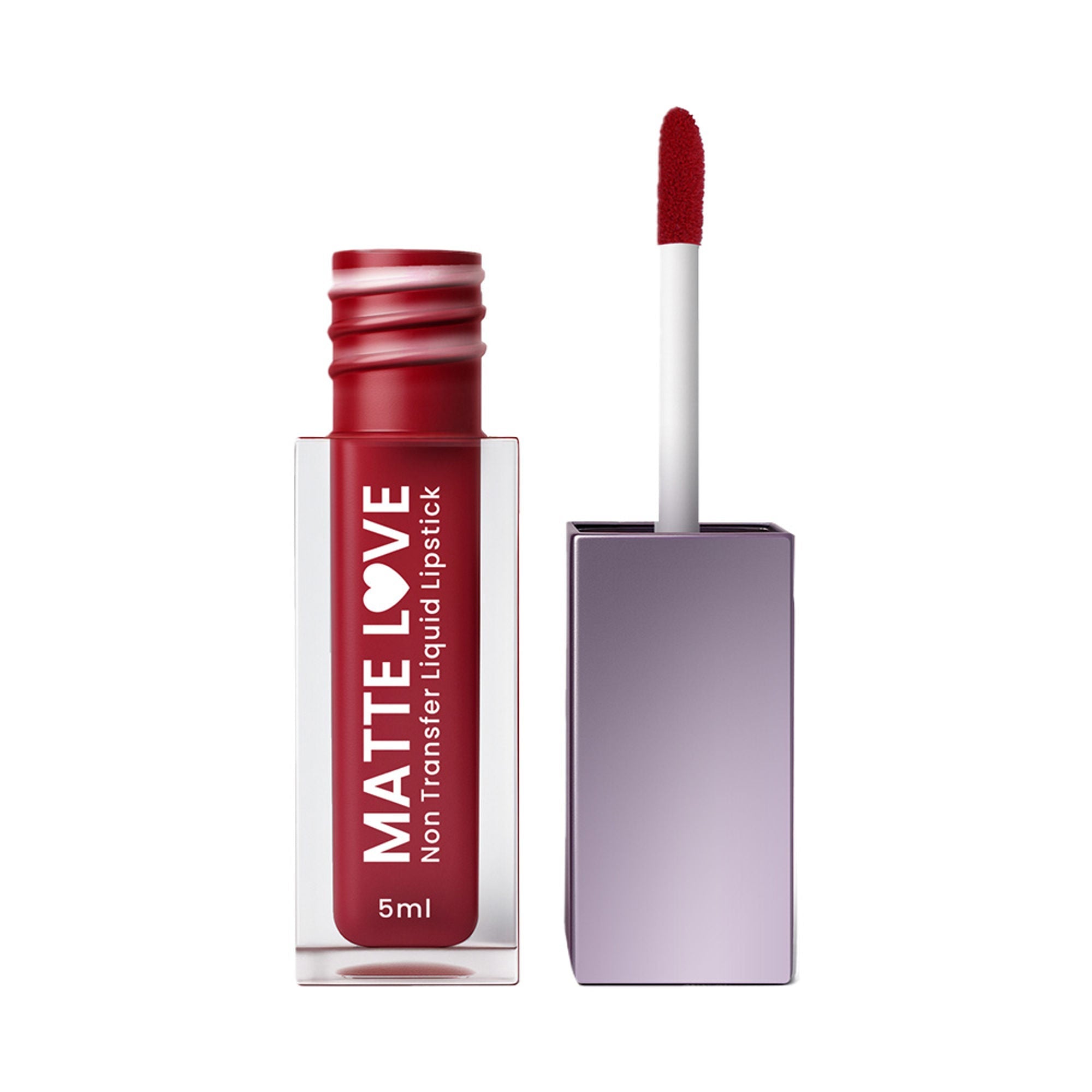 Hilary Rhoda Matte Love Non Transfer Liquid Lipstick - My Maroon 22