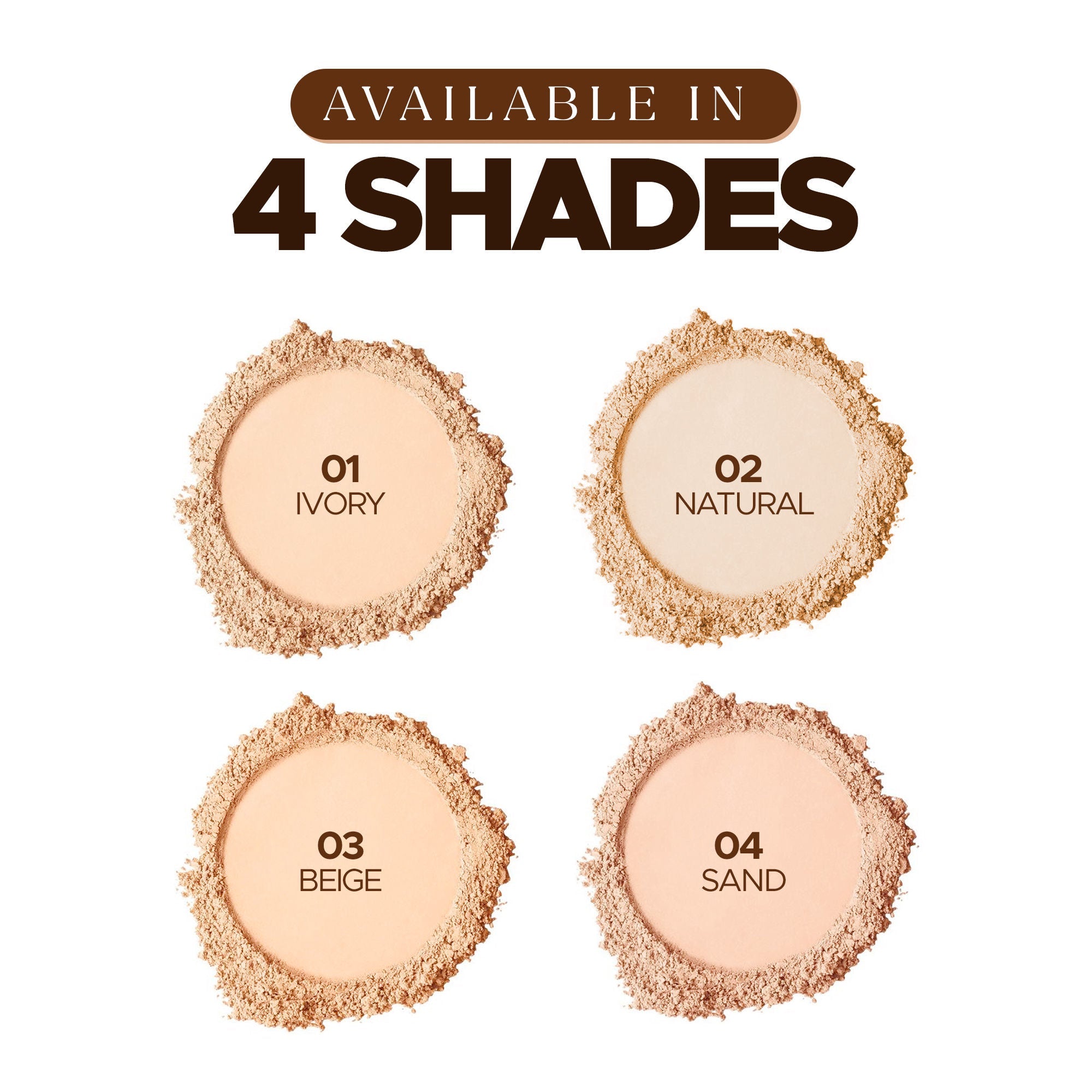 Hilary Rhoda Slay All Day Matte Compact - Ivory 01