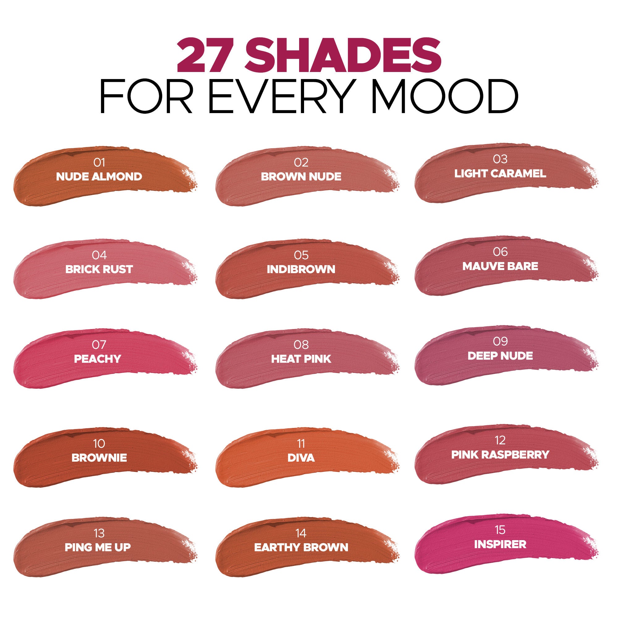 Hilary Rhoda Matte Trap Liquid Lipstick - Brown Nude 02