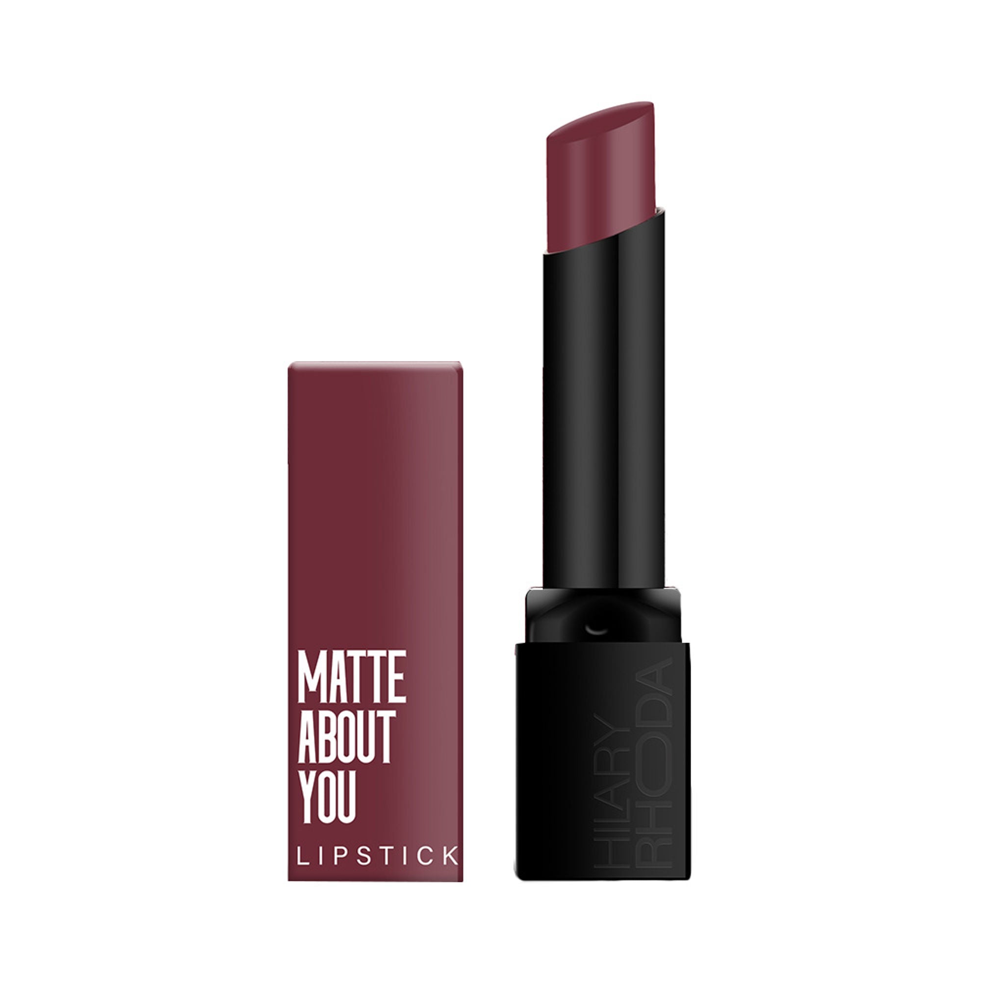 Hilary Rhoda Matte About You Lipstick - Divine Wine 09