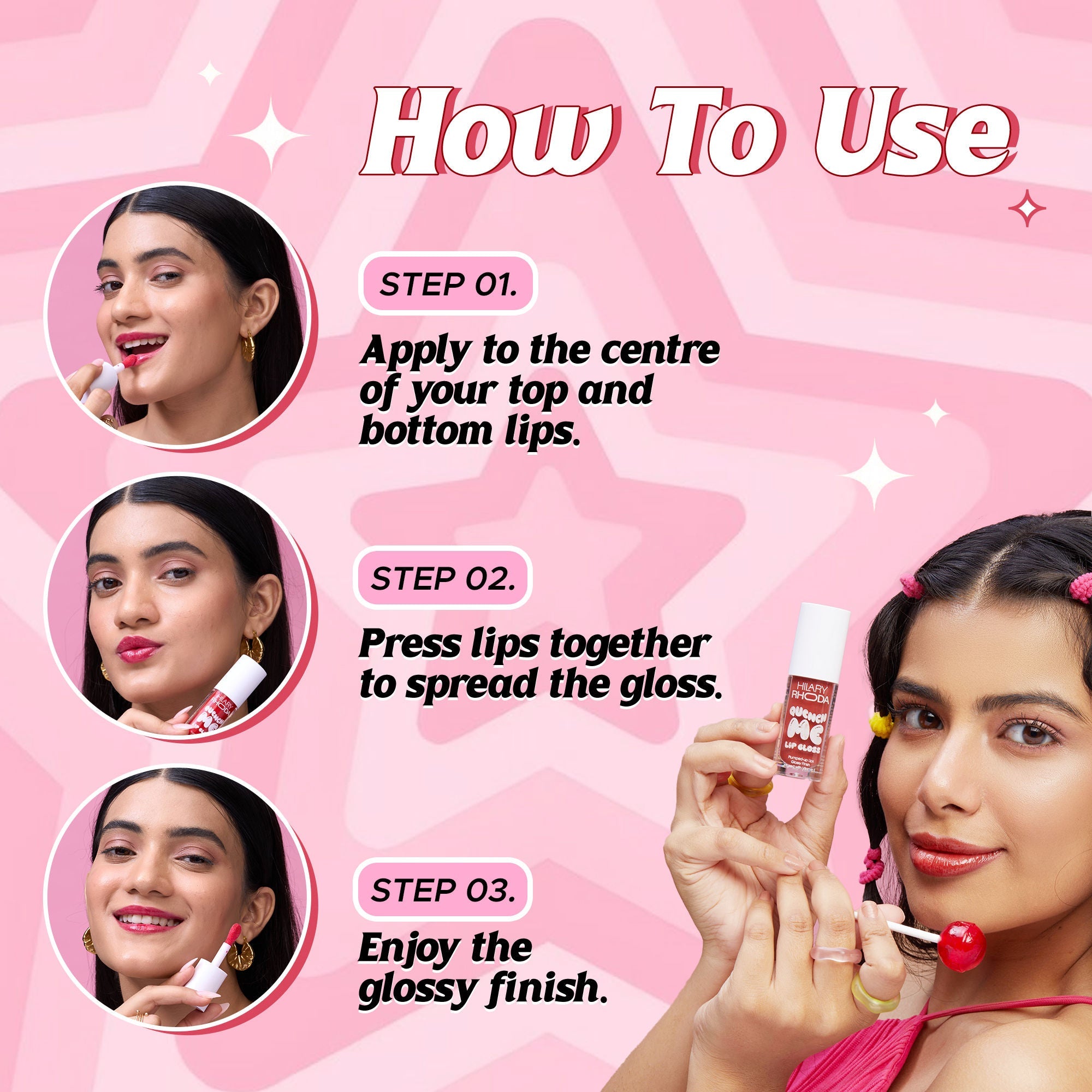 Hilary Rhoda Quench Me Lip Gloss - Class Topper 04