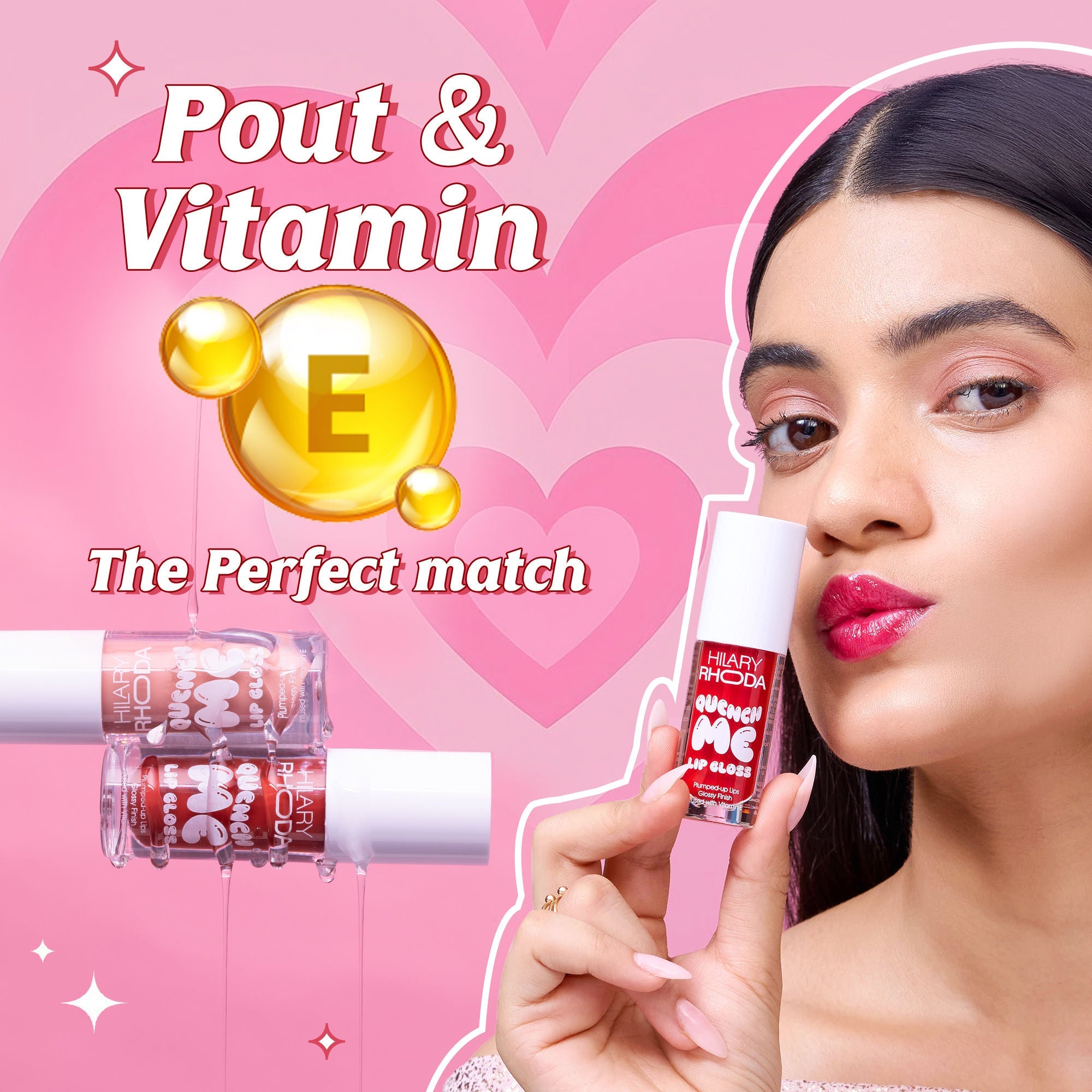 Hilary Rhoda Quench Me Lip Gloss - Cotton Candy 06