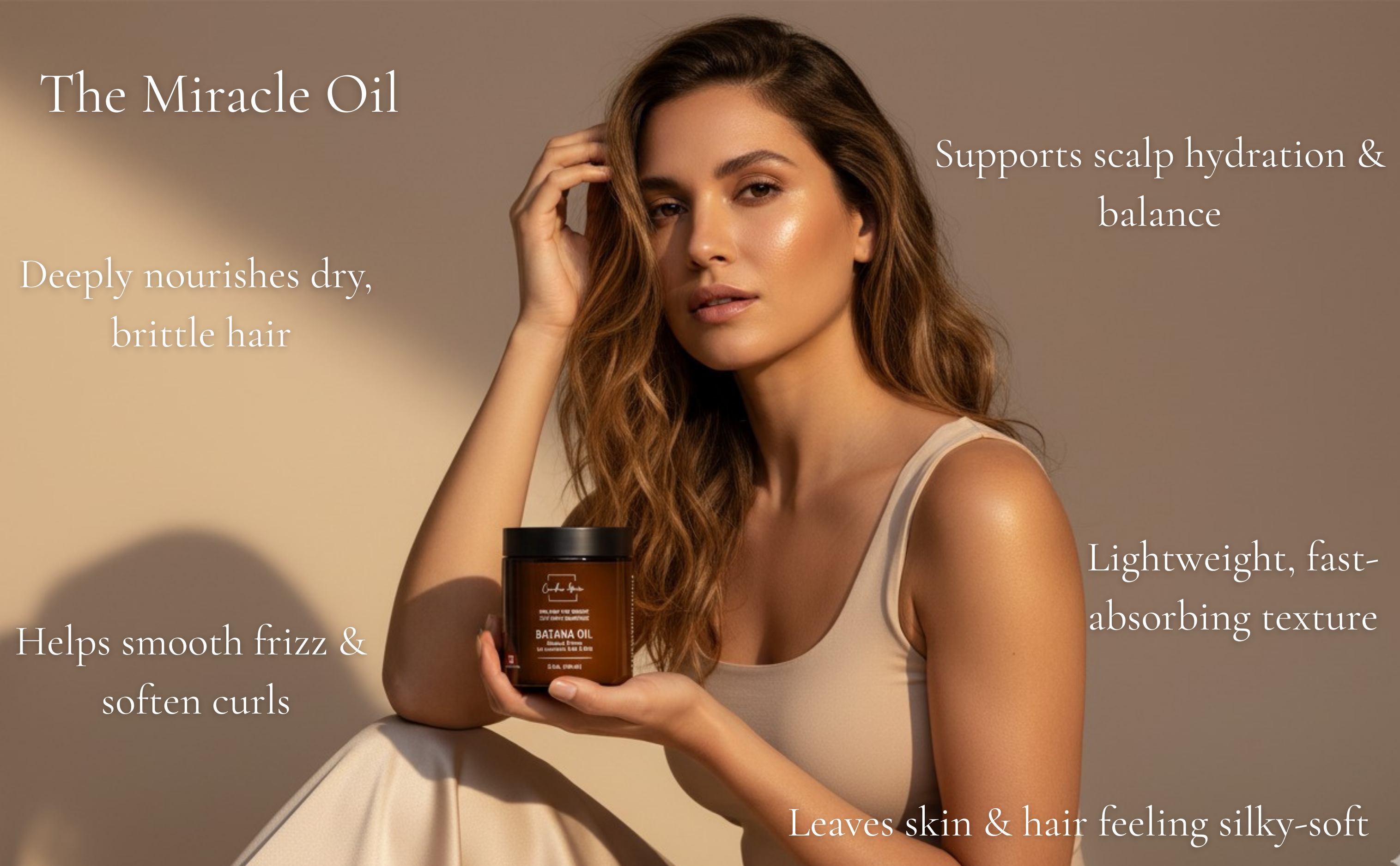 Premium 100% Raw & Organic Batana Oil