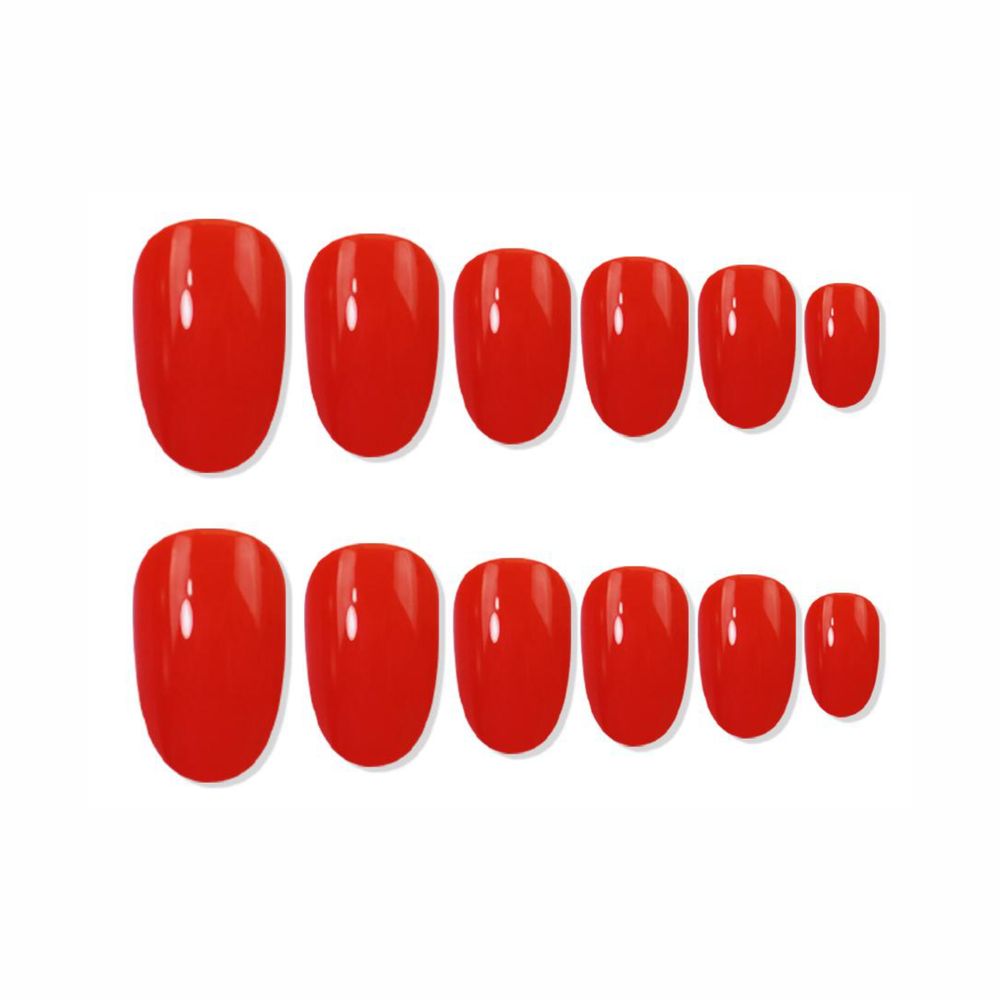 Shills Professional Reusable Press On Nails Oval - SPN528