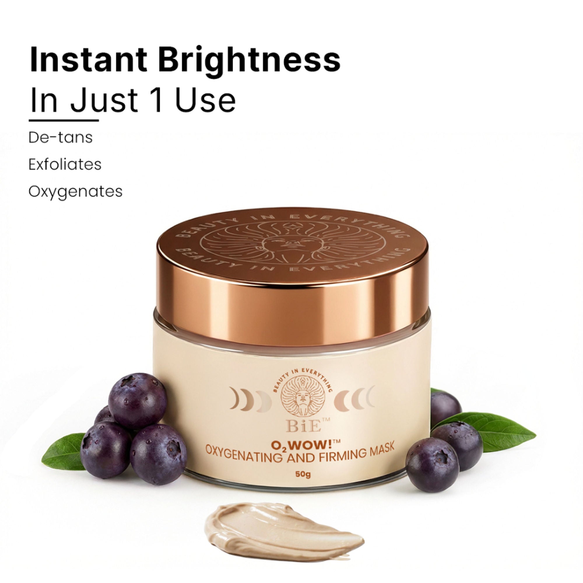 BiE O2wow!- Oxygenating & Firming Mask
