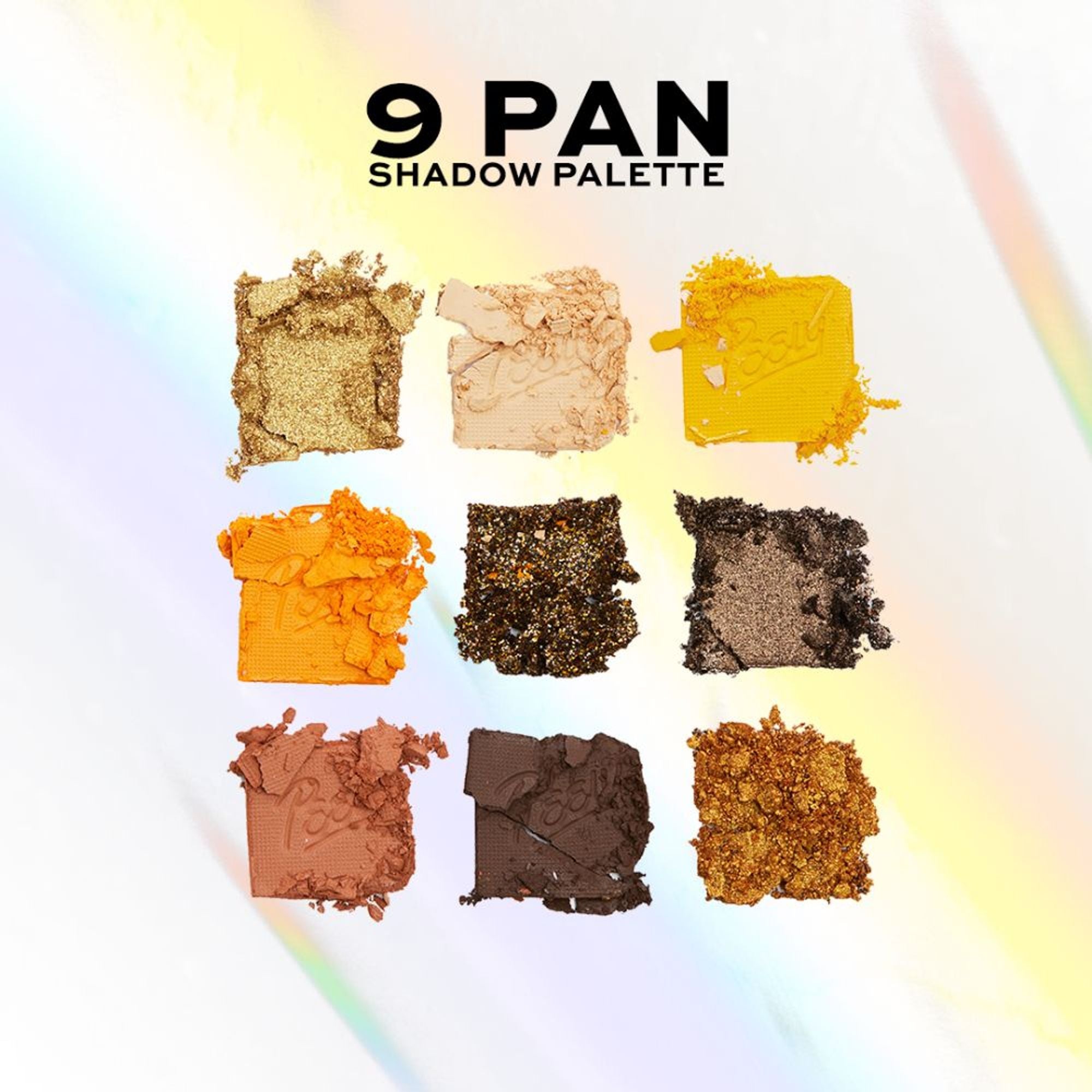 Makeup Revolution X Fortnite Peely 9 Pan Shadow Palette