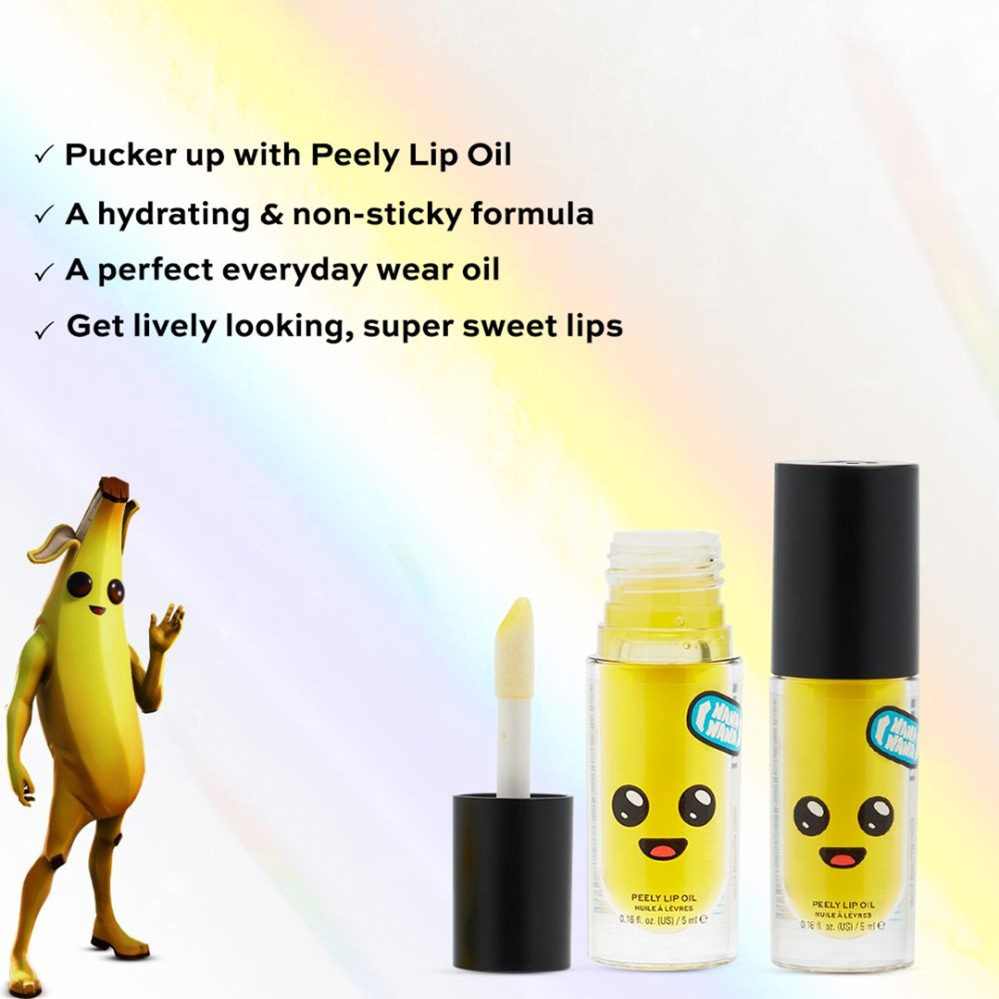 Makeup Revolution X Fortnite Peely Banana Lip Oil