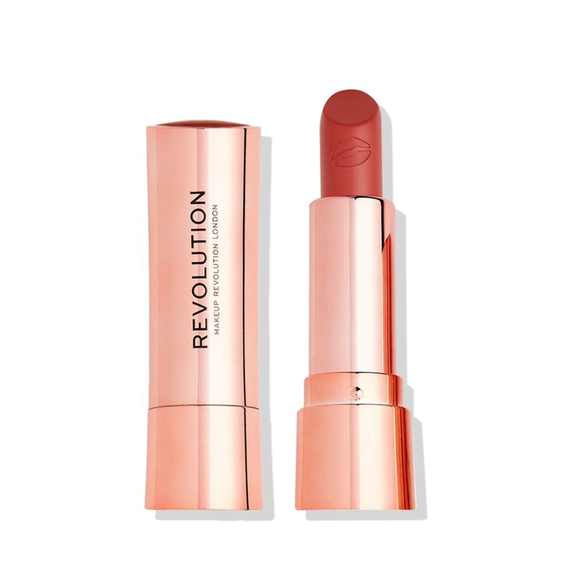 Makeup Revolution Satin Kiss Lipstick - White Wedding Nude