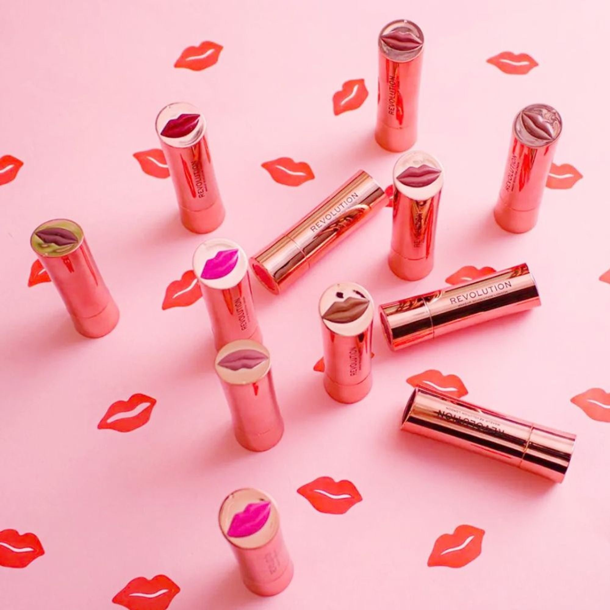 Makeup Revolution Satin Kiss Lipstick - White Wedding Nude