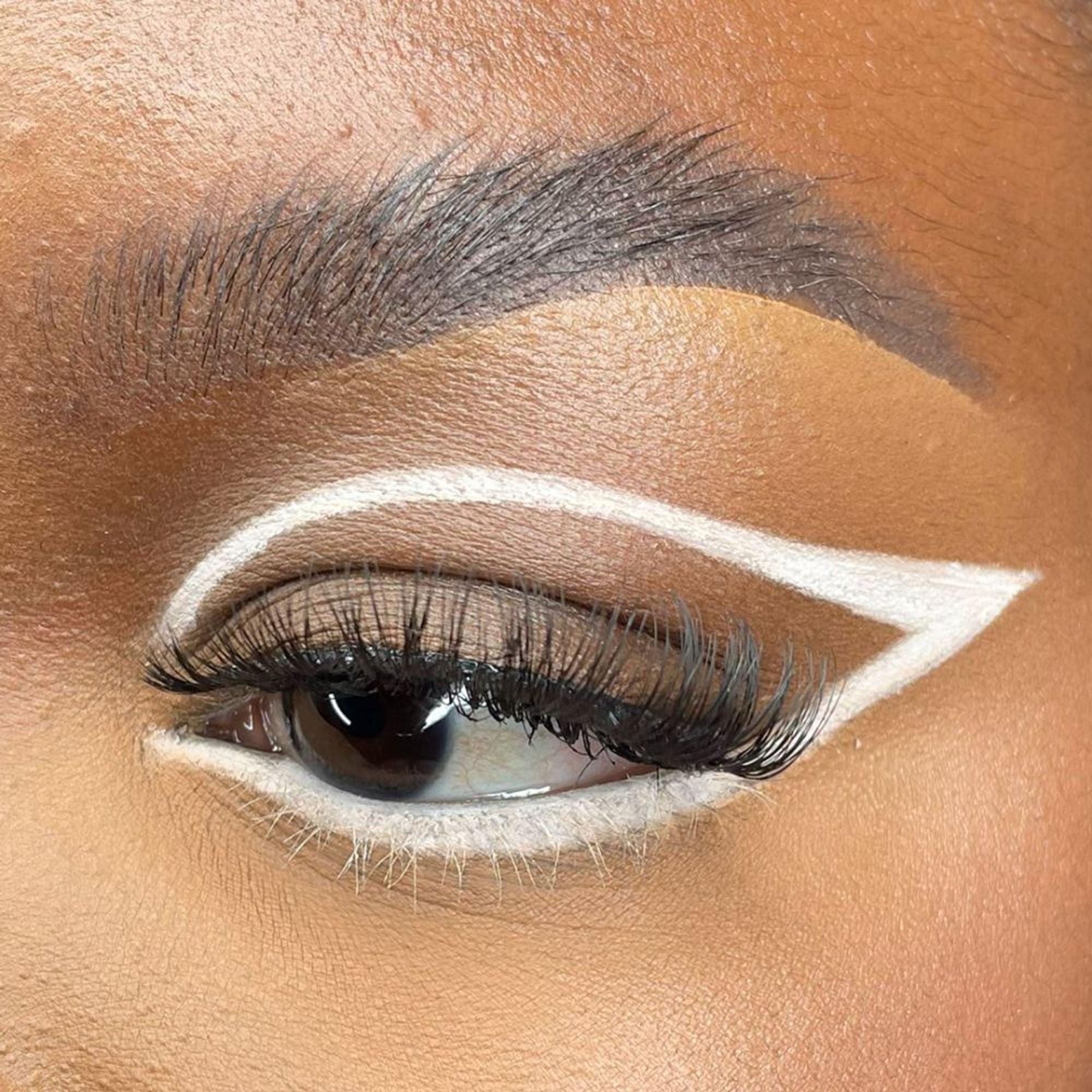 Makeup Revolution Felt & Kohl Eyeliner - White