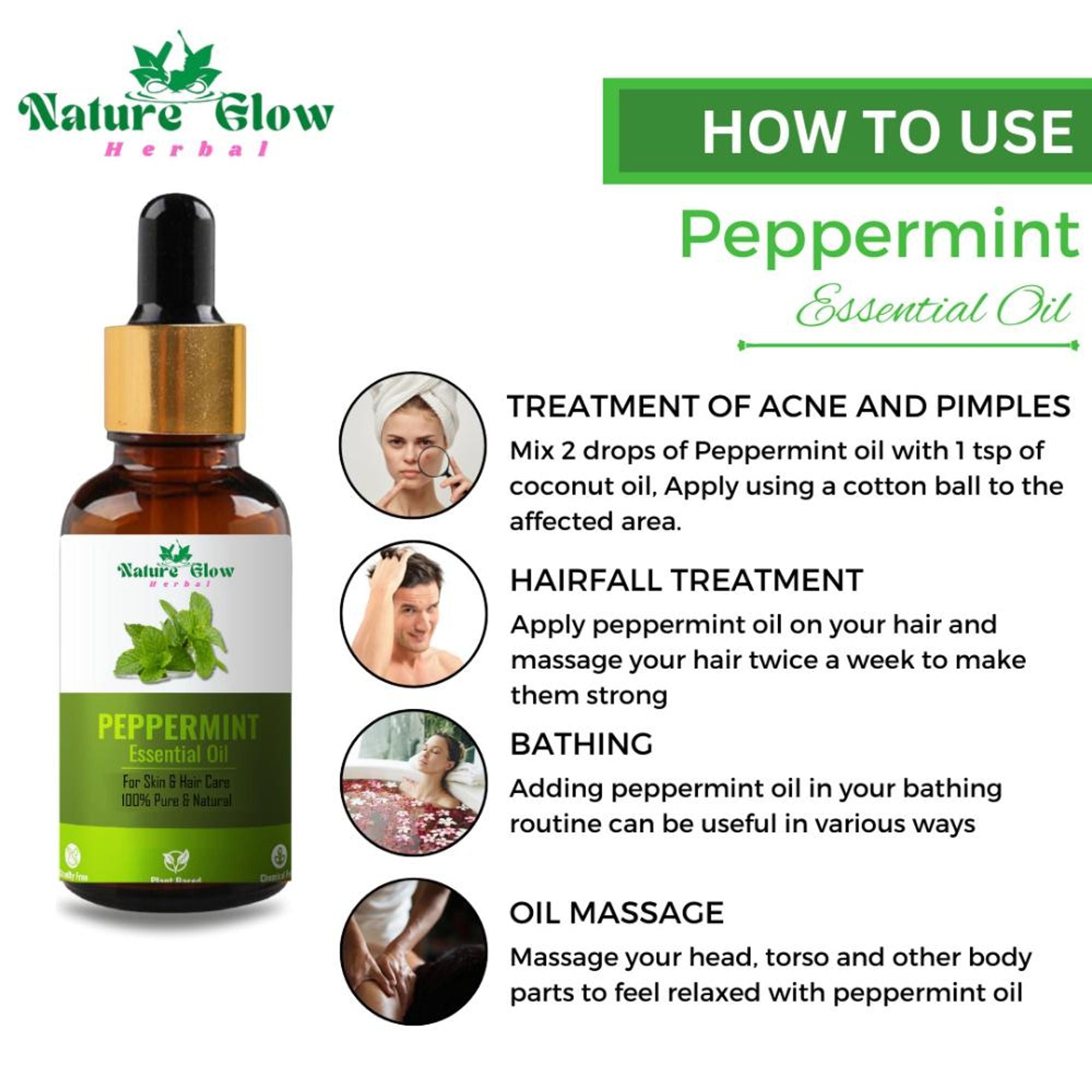 Nature Glow Herbal Peppermint Essential