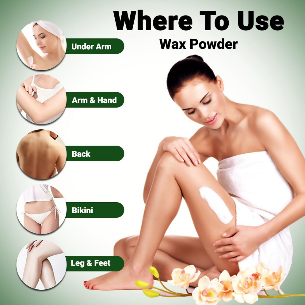 VedicAyurveda Herbal Wax Powder - Mogra