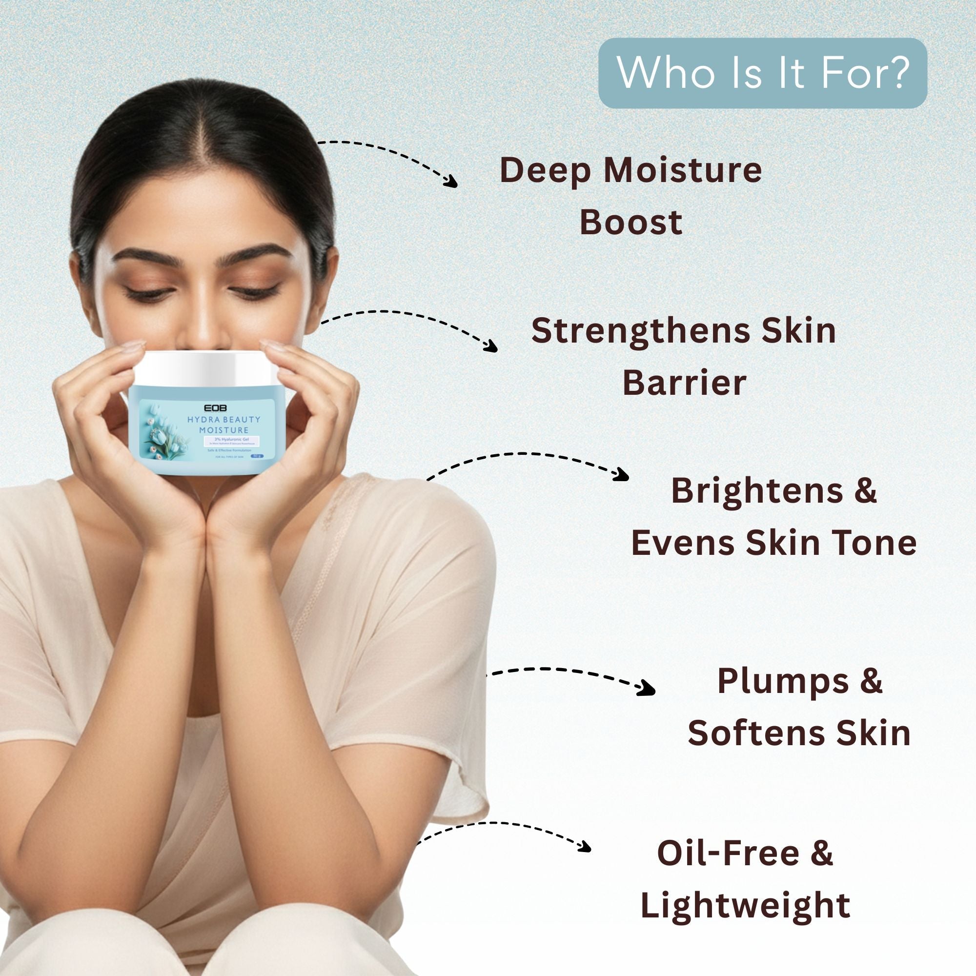 EOB Hydra Beauty Moisture 3% Hyaluronic Acid