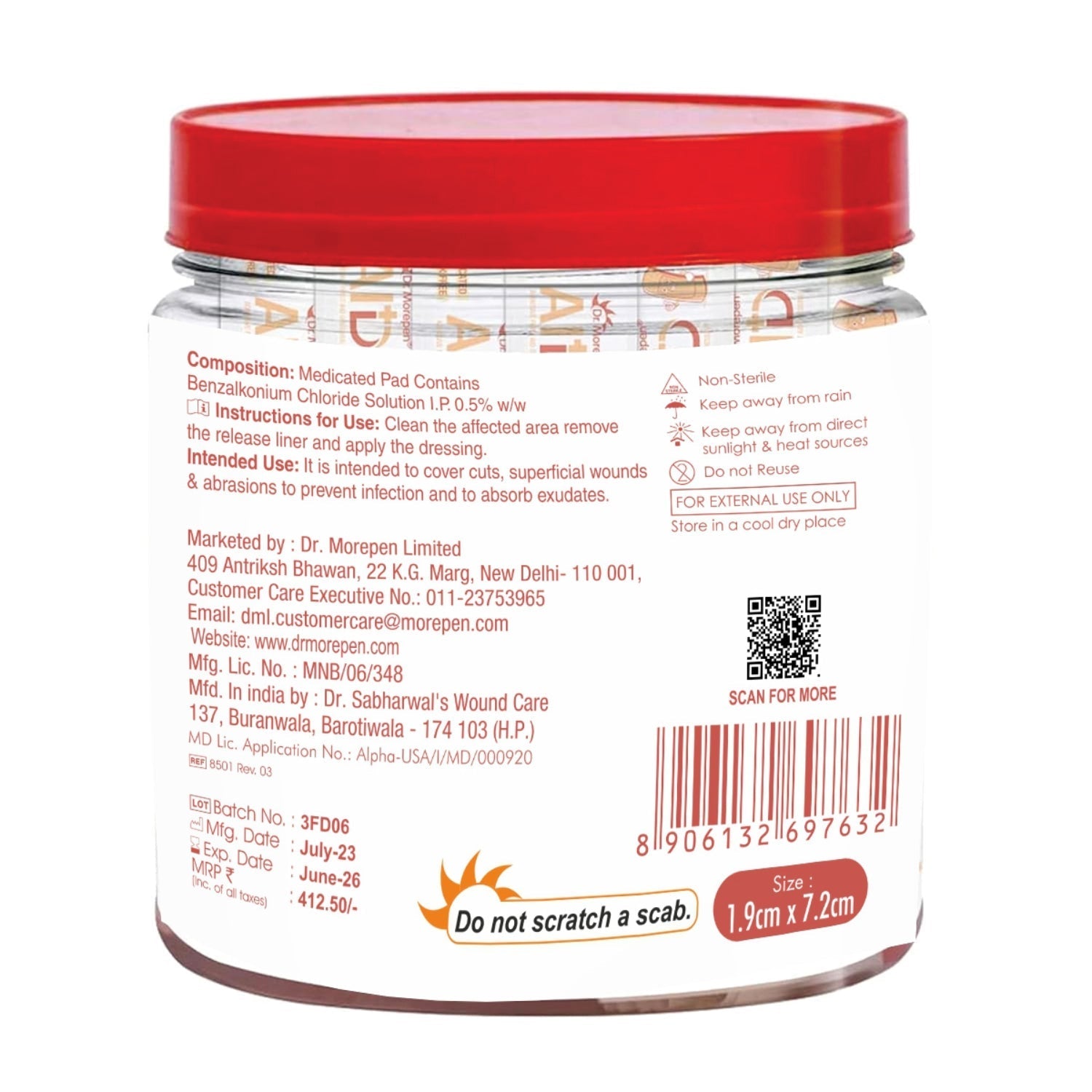 Dr Morpen Aid – Band-Aid Adhesive