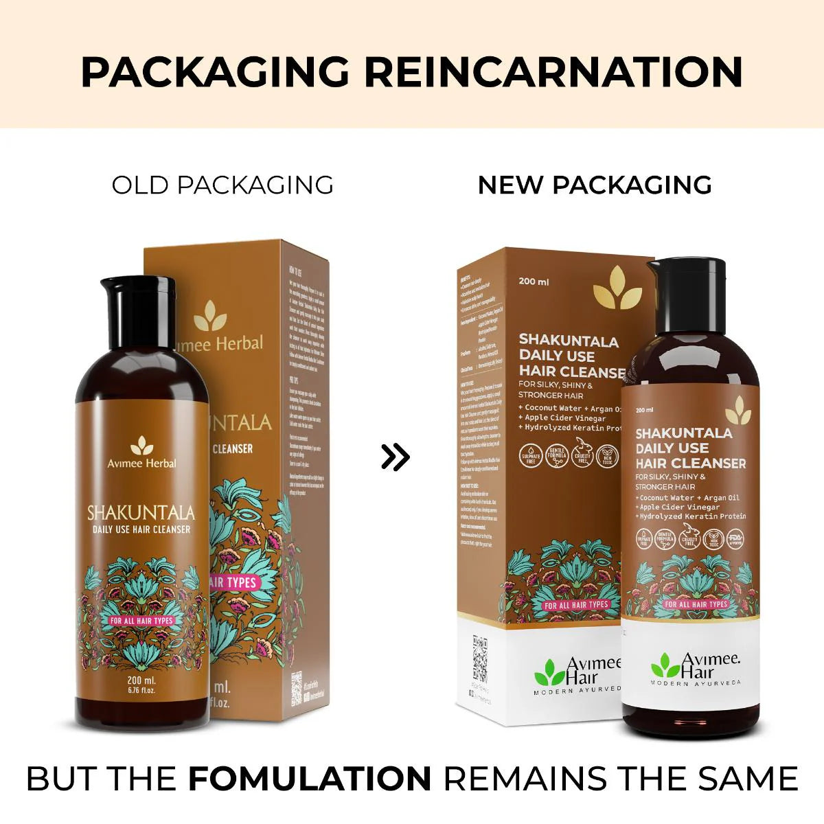 Avimee herbal Shakuntala Daily Use Hair Shampoo