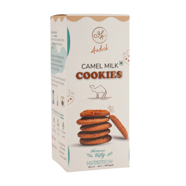 Aadvik Camel Milk Cookies 90g (10 x 9g Each)