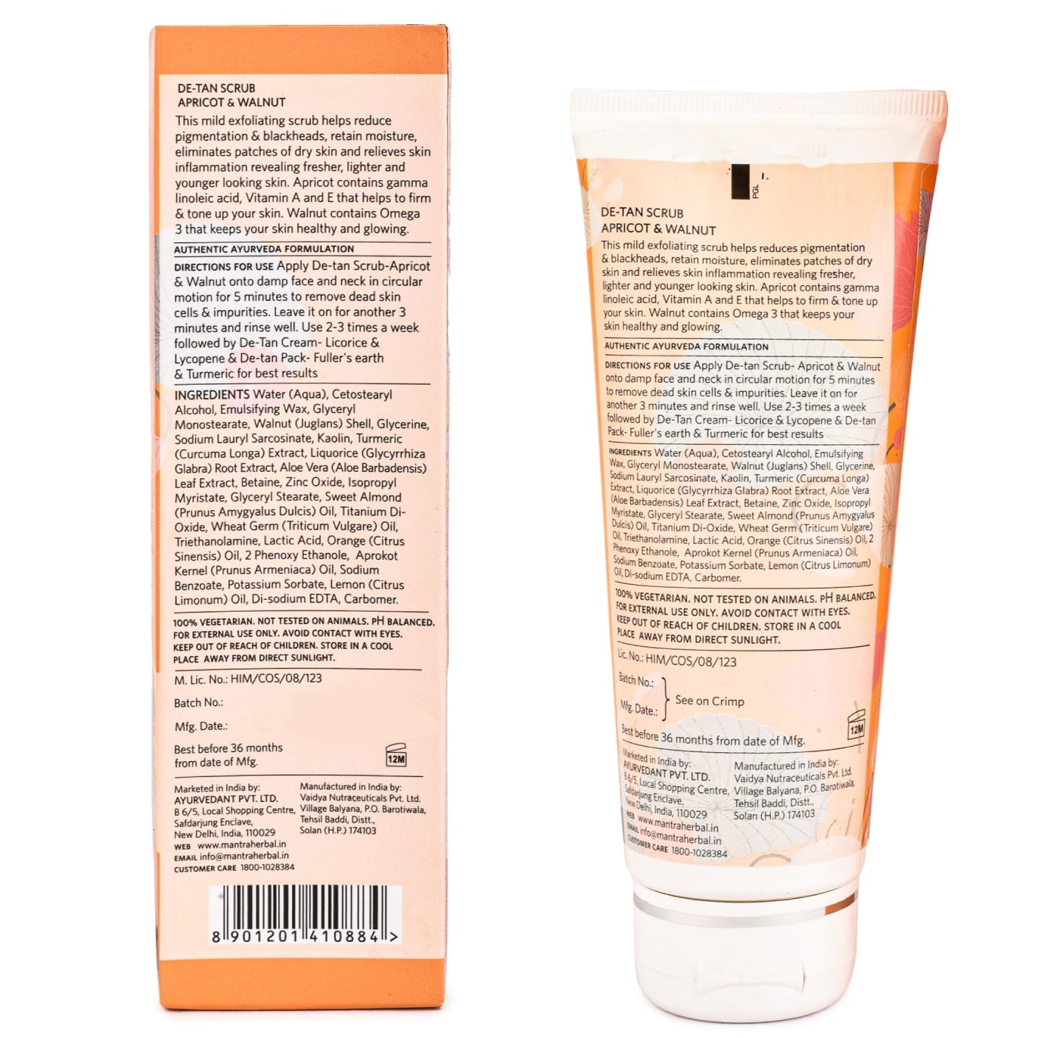 Mantra De Tan Pack Fuller Earth & Turmeric - Image 4