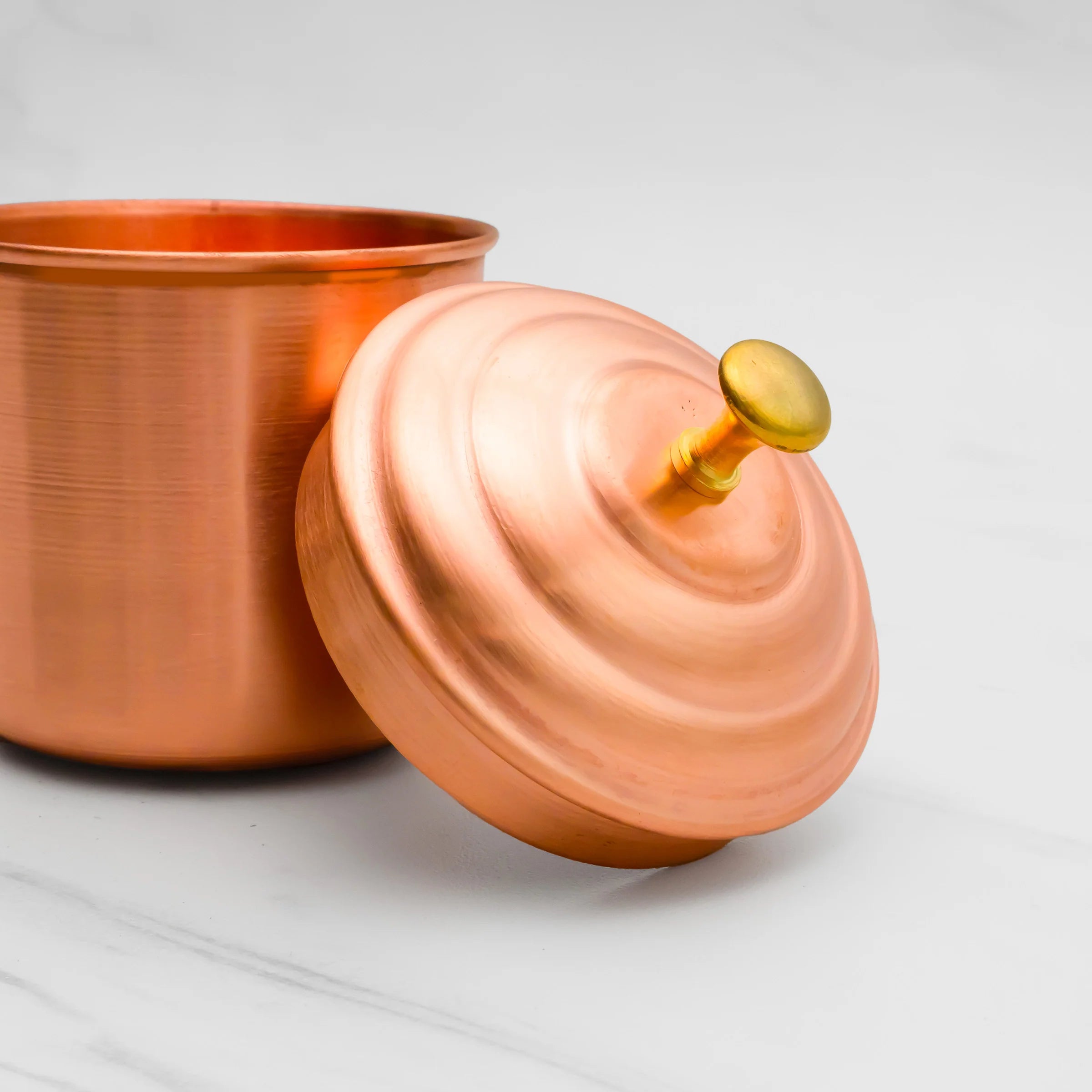 Health Smith Pure Copper Multipurpose Container | Copper Utensils for Kitchen