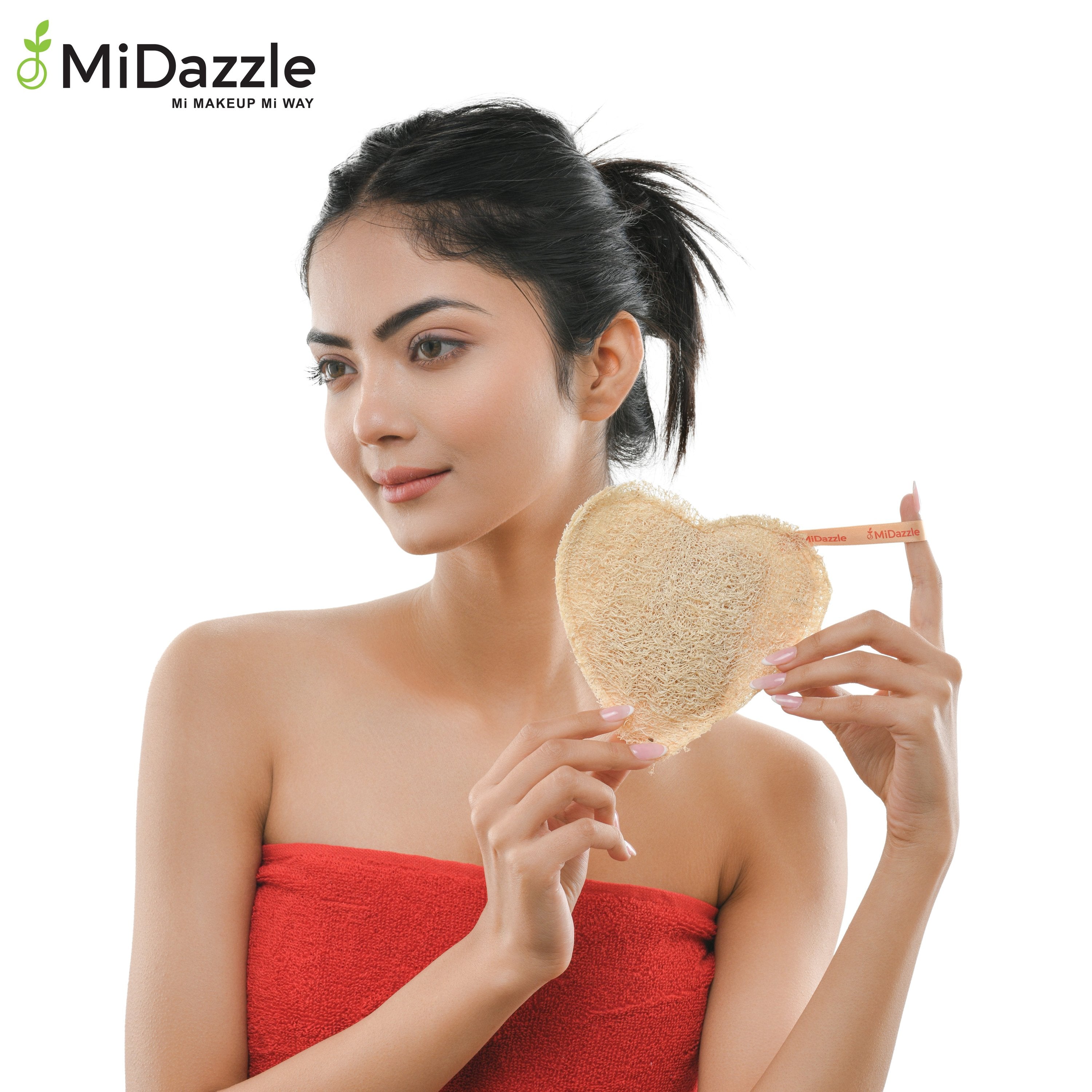 MiDazzle Loofah (Heart) MIOL6104