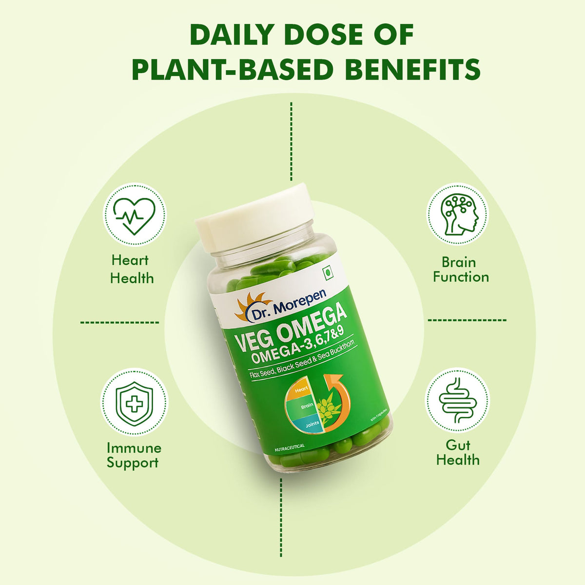 Dr Morpen Veg Omega Capsules