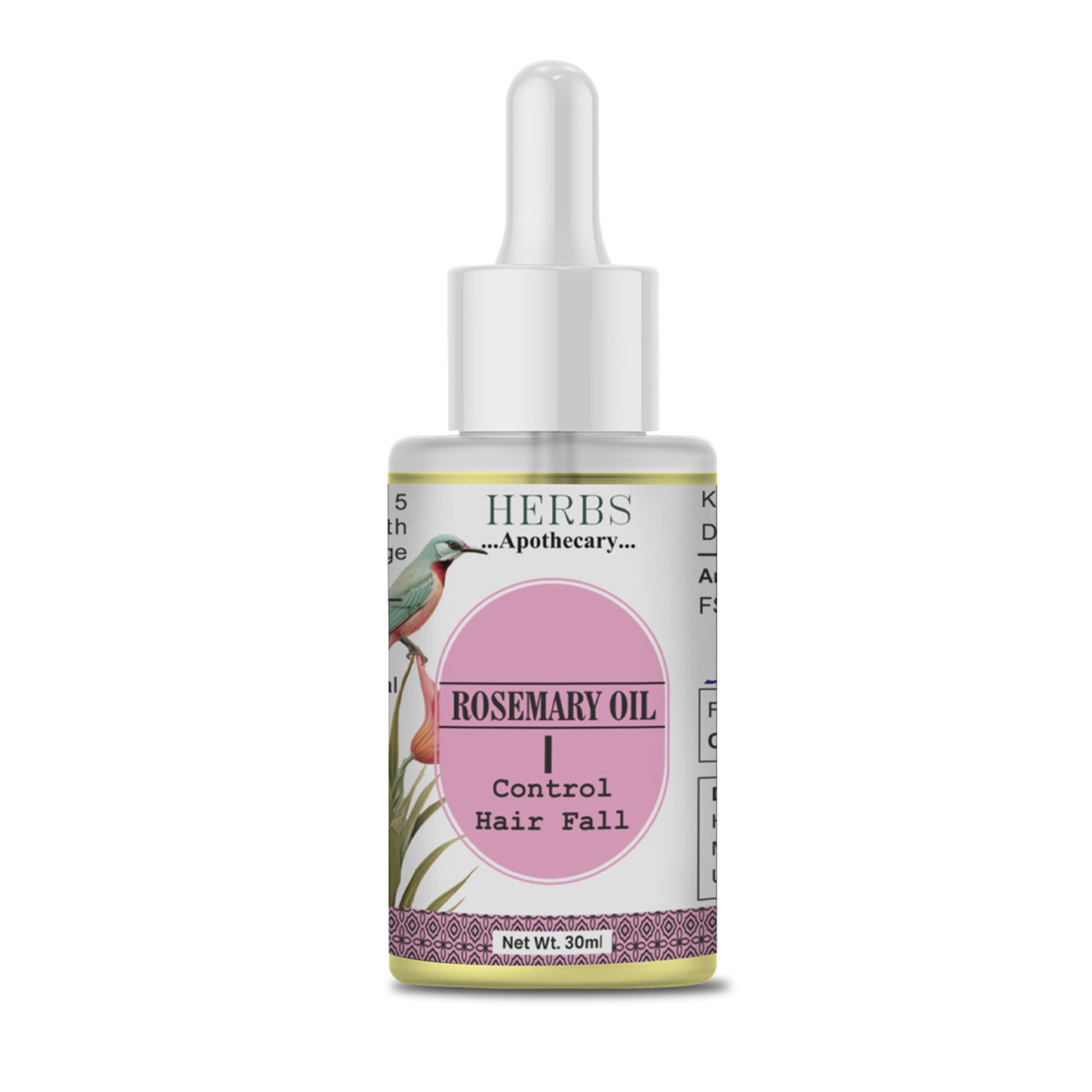 Zenvista Herbs Apothecary Rosemary Oil For Control Hair Fall