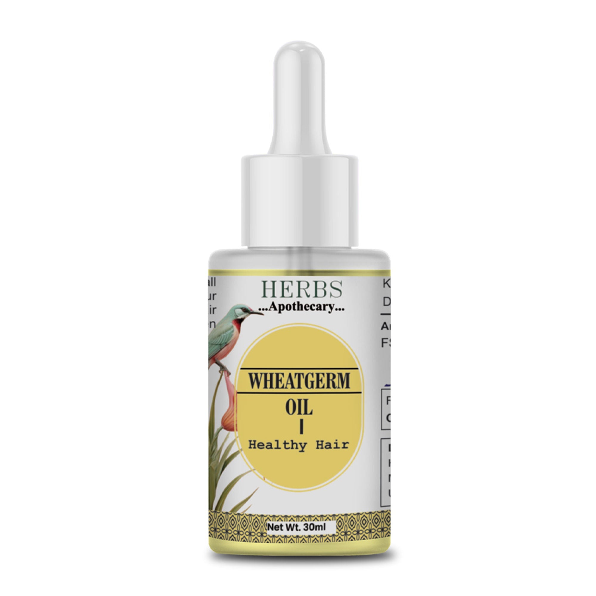 Zenvista Herbs Apothecary Wheatgerm Oil For Hair
