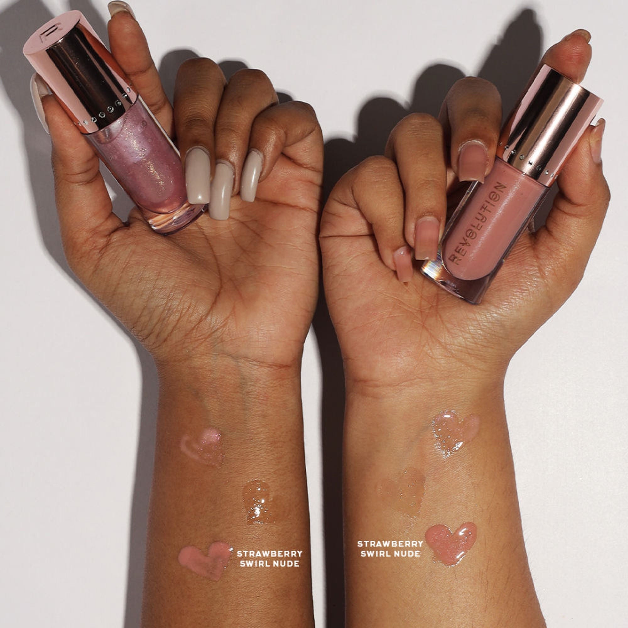 Makeup Revolution Y2K Baby Sweet Bomb Lip Gloss - Candyfloss Pink Glitter