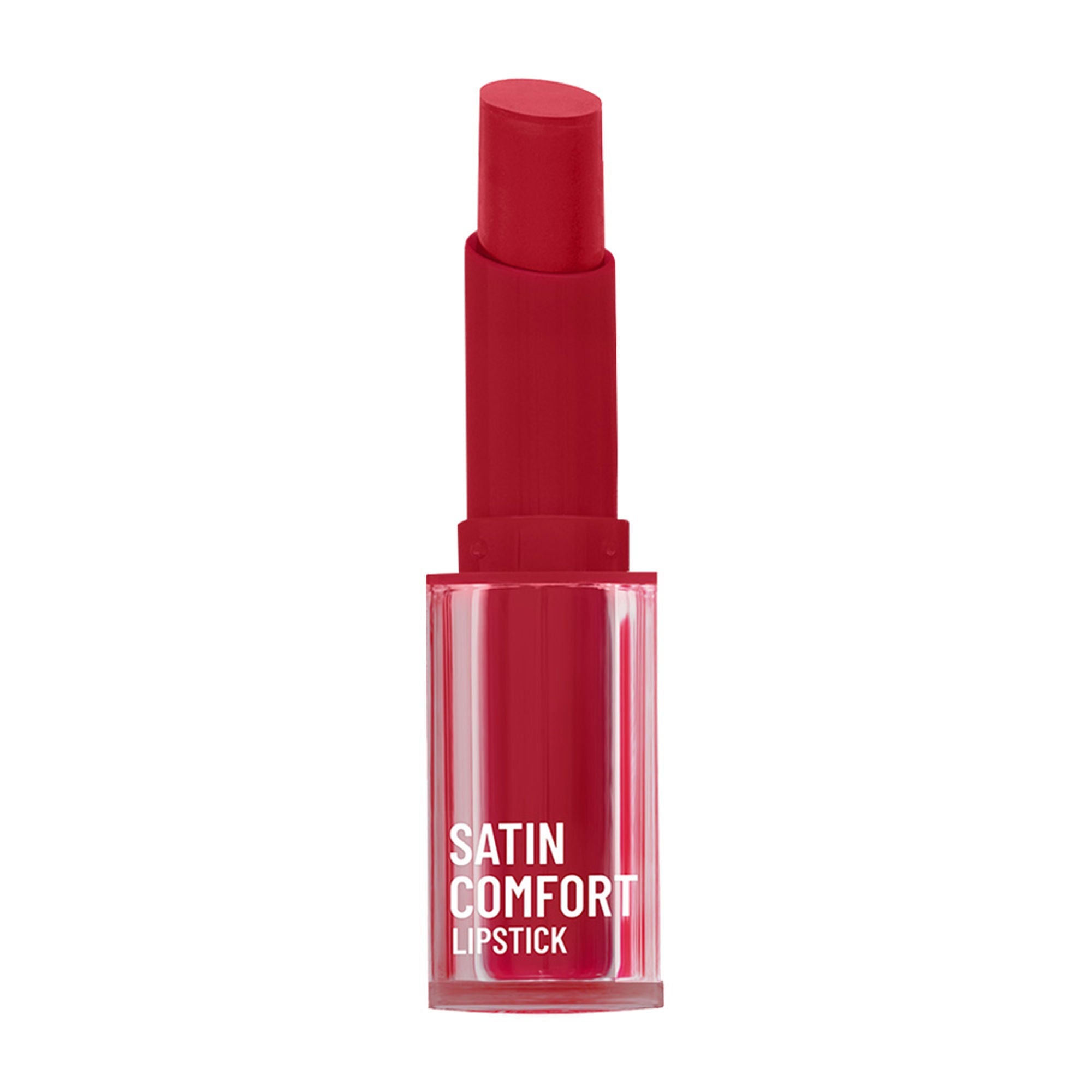 Swiss Beauty Satin Comfort Smooth Glide, Highly Pigmented , Ultra Hydrating Lipstick - 17 Red Dahlia