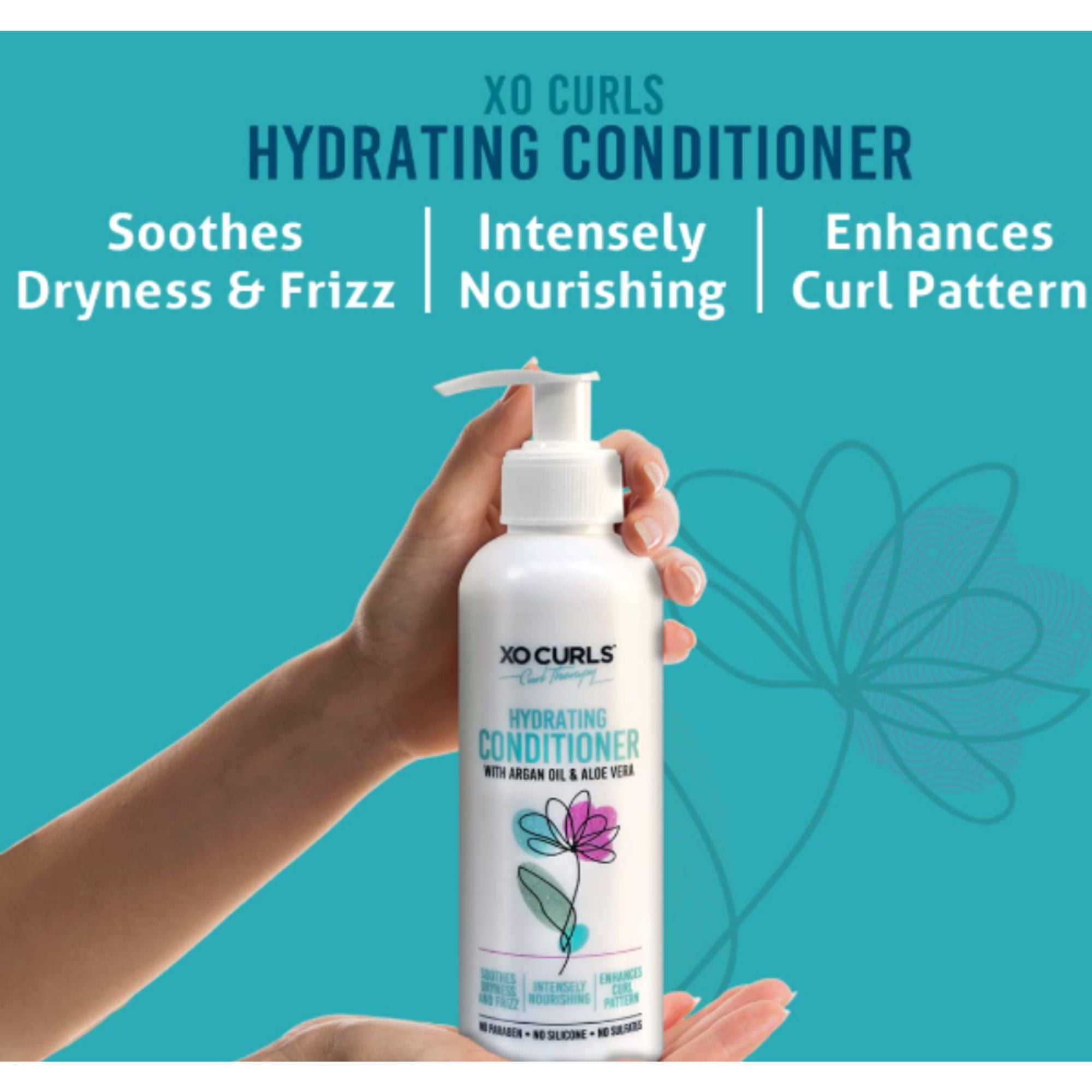 XO Curls Comb & Conditioner Combo