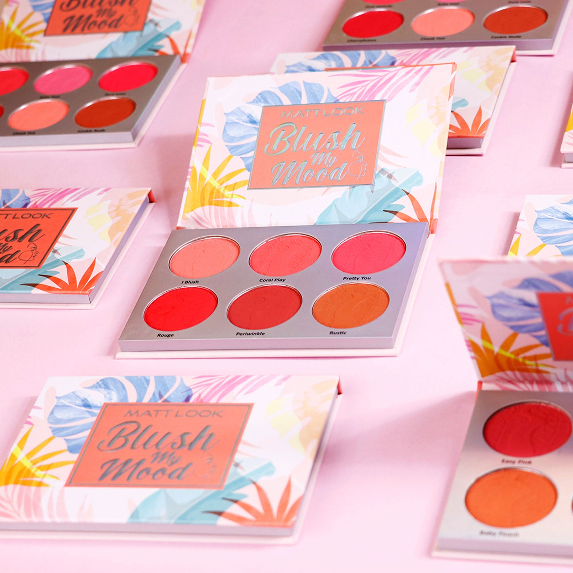 Matt Look Blush My Mood Highly Pigmented Blusher Palette - 03 Thats My Style