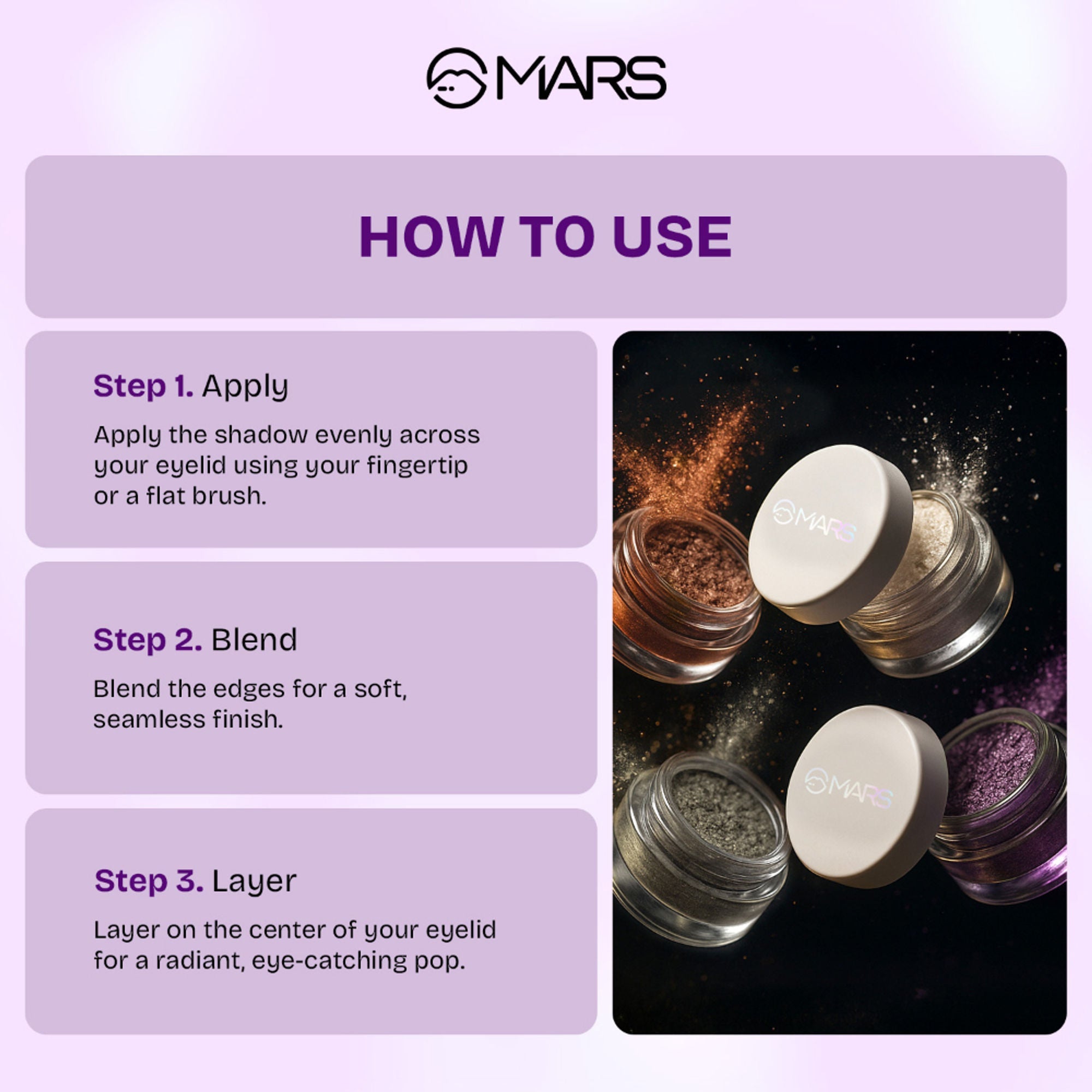 MARS Cosmetics Starlit Pot Eyeshadow - 05
