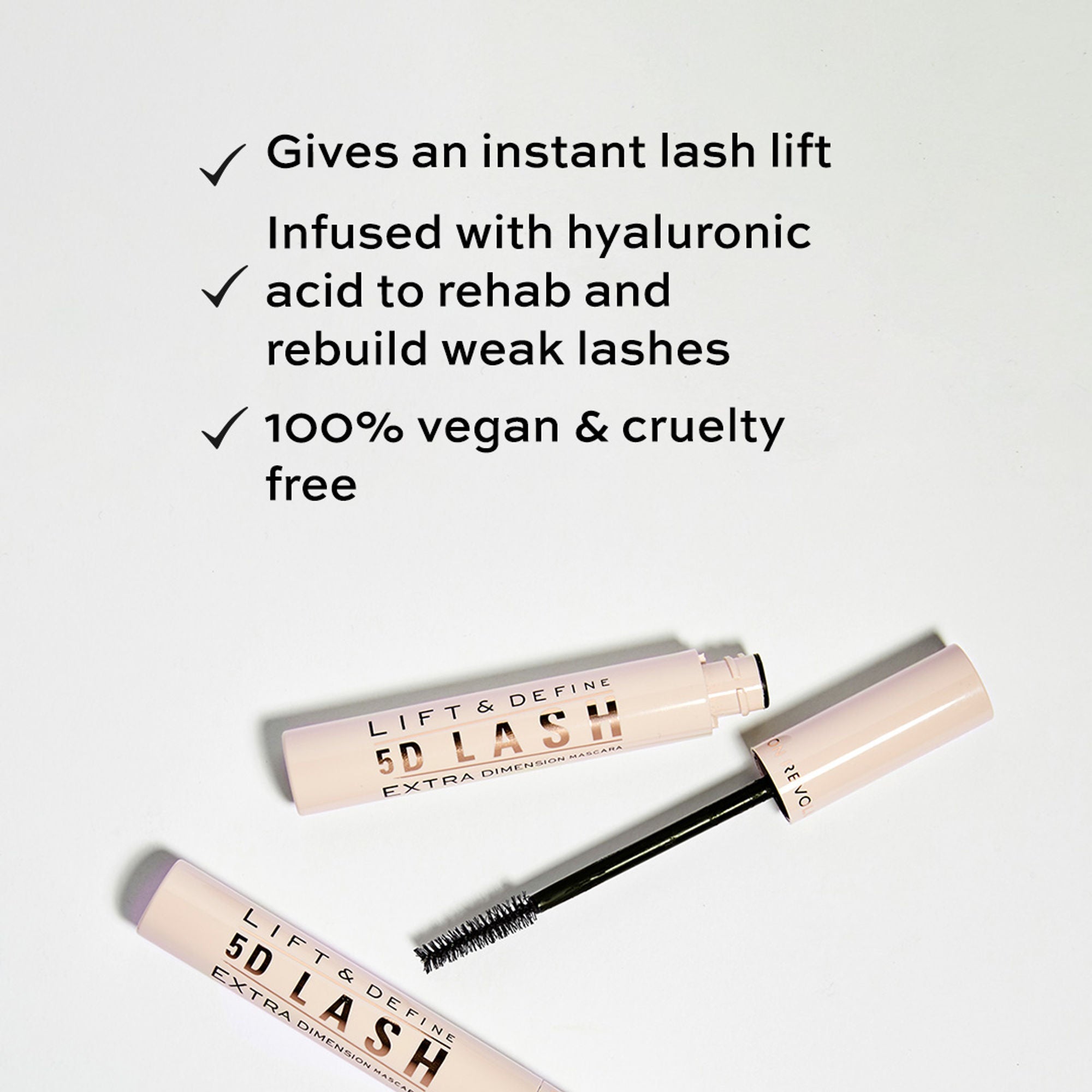 Makeup Revolution 5d Lash Super Black Mascara