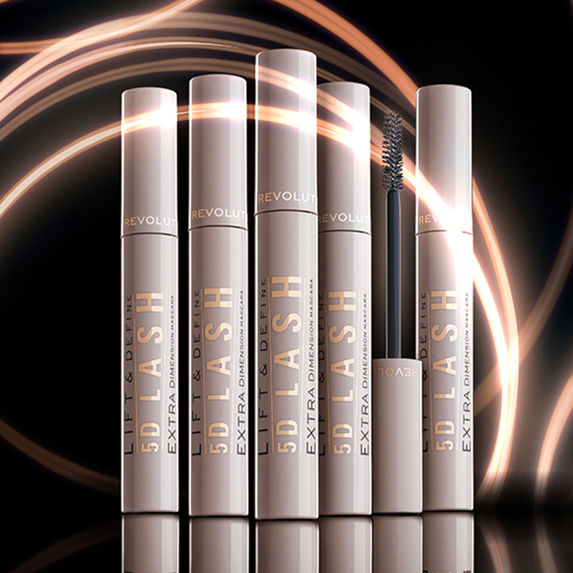 Makeup Revolution 5d Lash Super Black Mascara