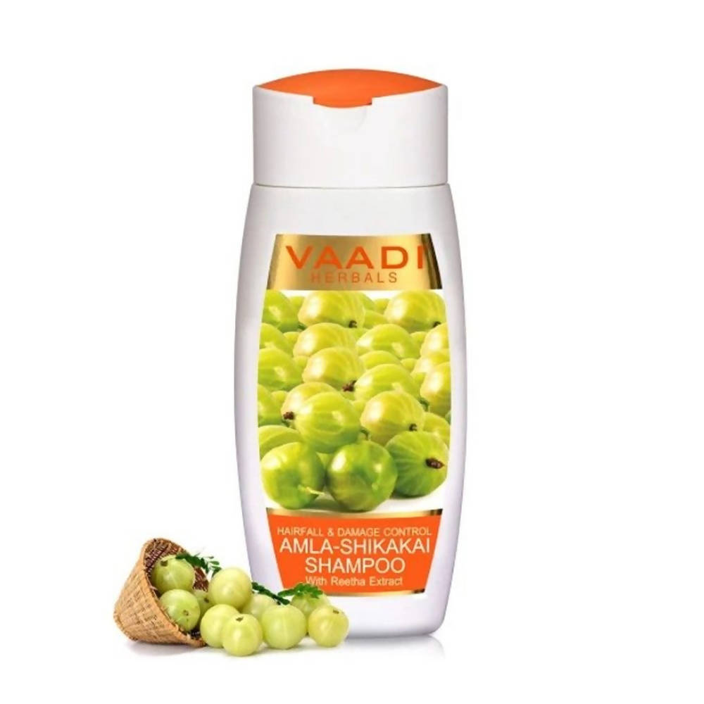 Vaadi Herbals Amla Shikakai Shampoo (110 ml)