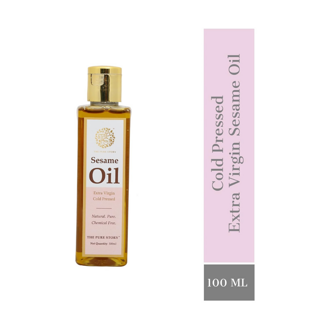 The Pure Story Natural Cold Pressed Oil for Hair & Skin with Seasame