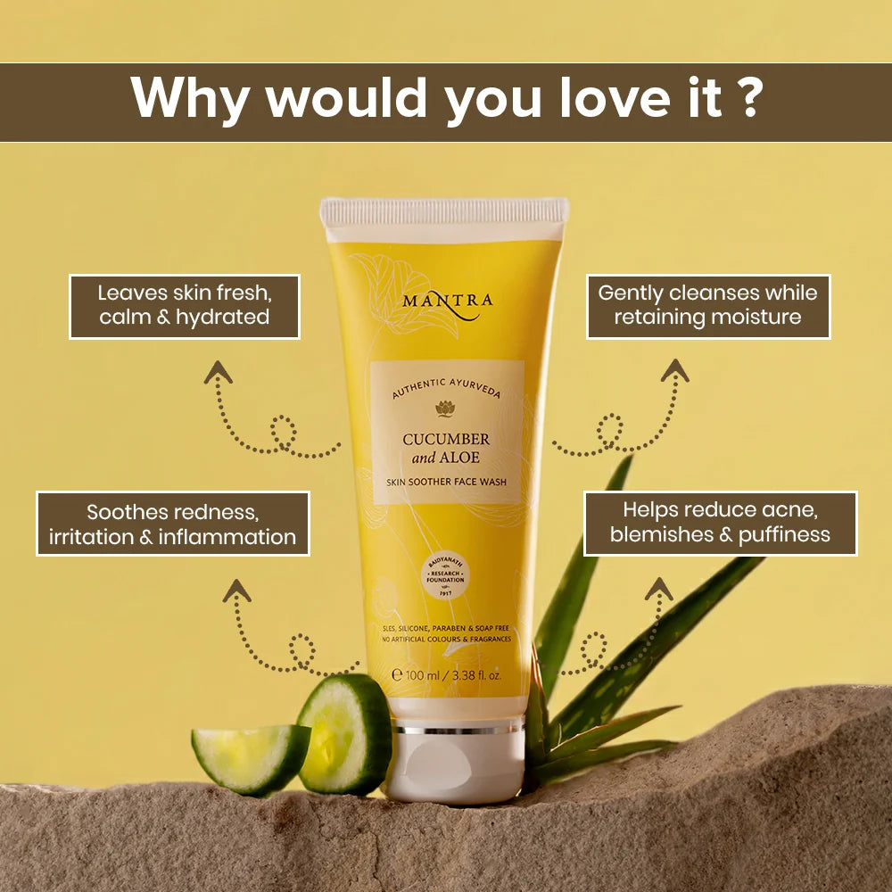 Mantra Cucumber and Aloe Skin Soother Face Wash